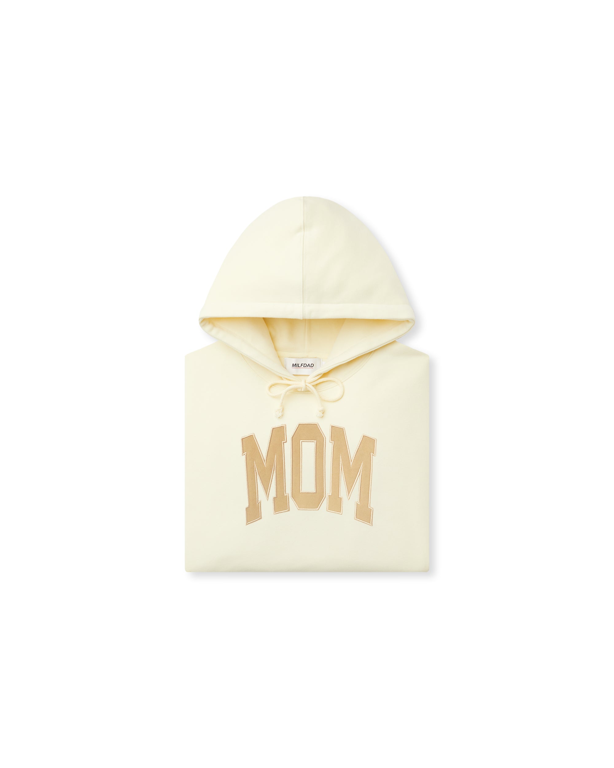 MOM Arc Logo Hoodie - Cream