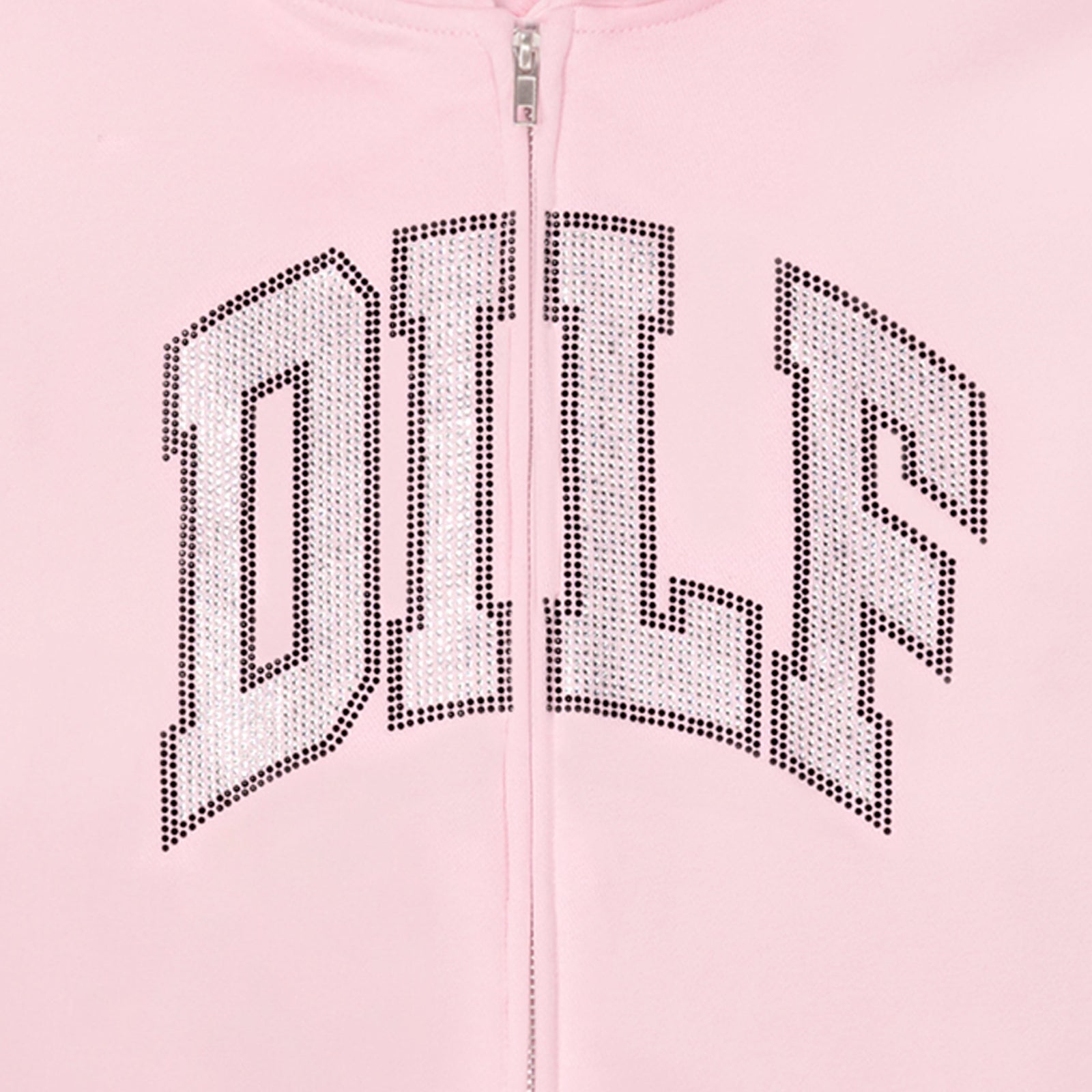 Rhinestone DILF Hoodie - Pink