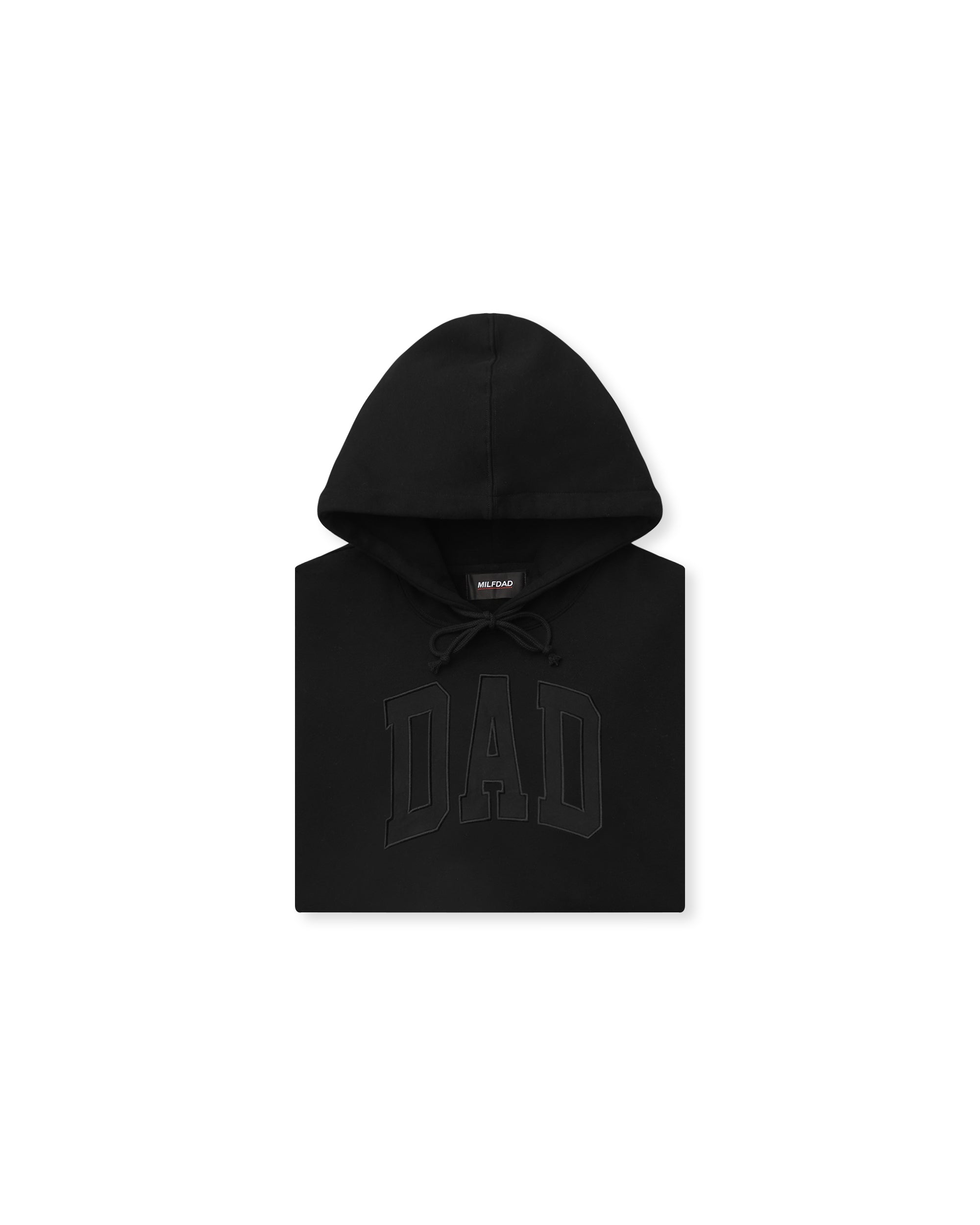 DAD Arc Logo Hoodie - Black