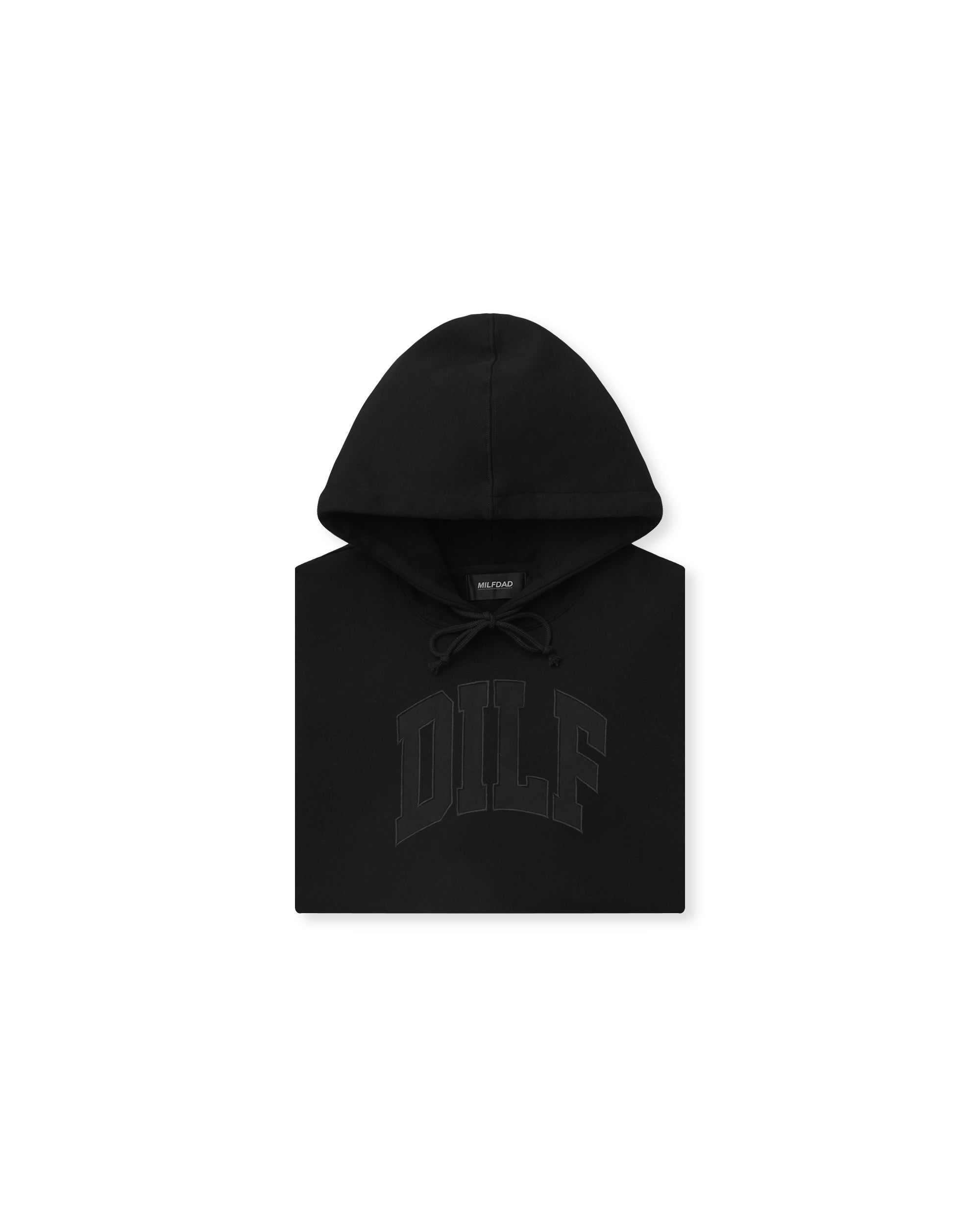 DILF Arc Logo Hoodie - Black