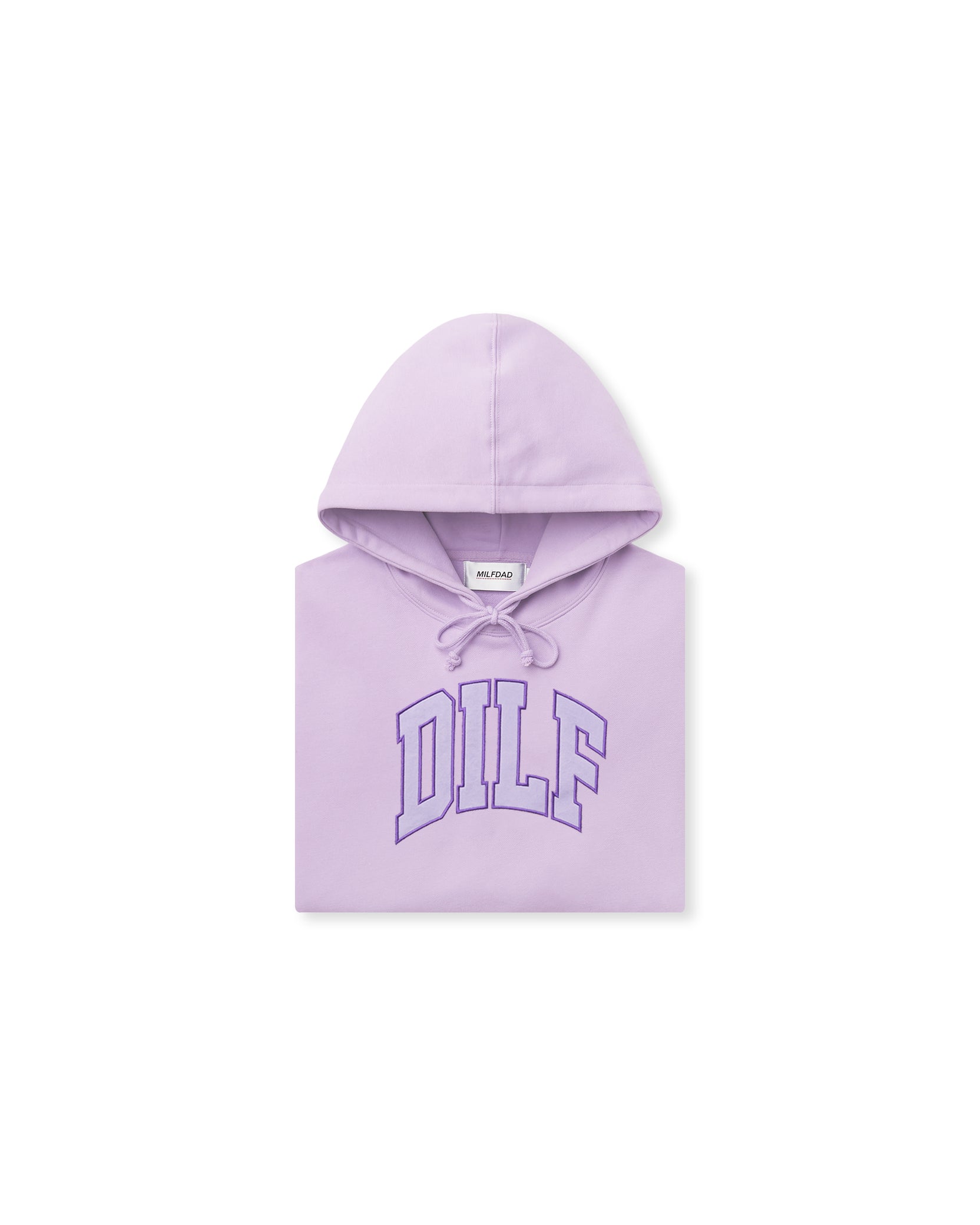 DILF Arc Logo Hoodie - Lavender