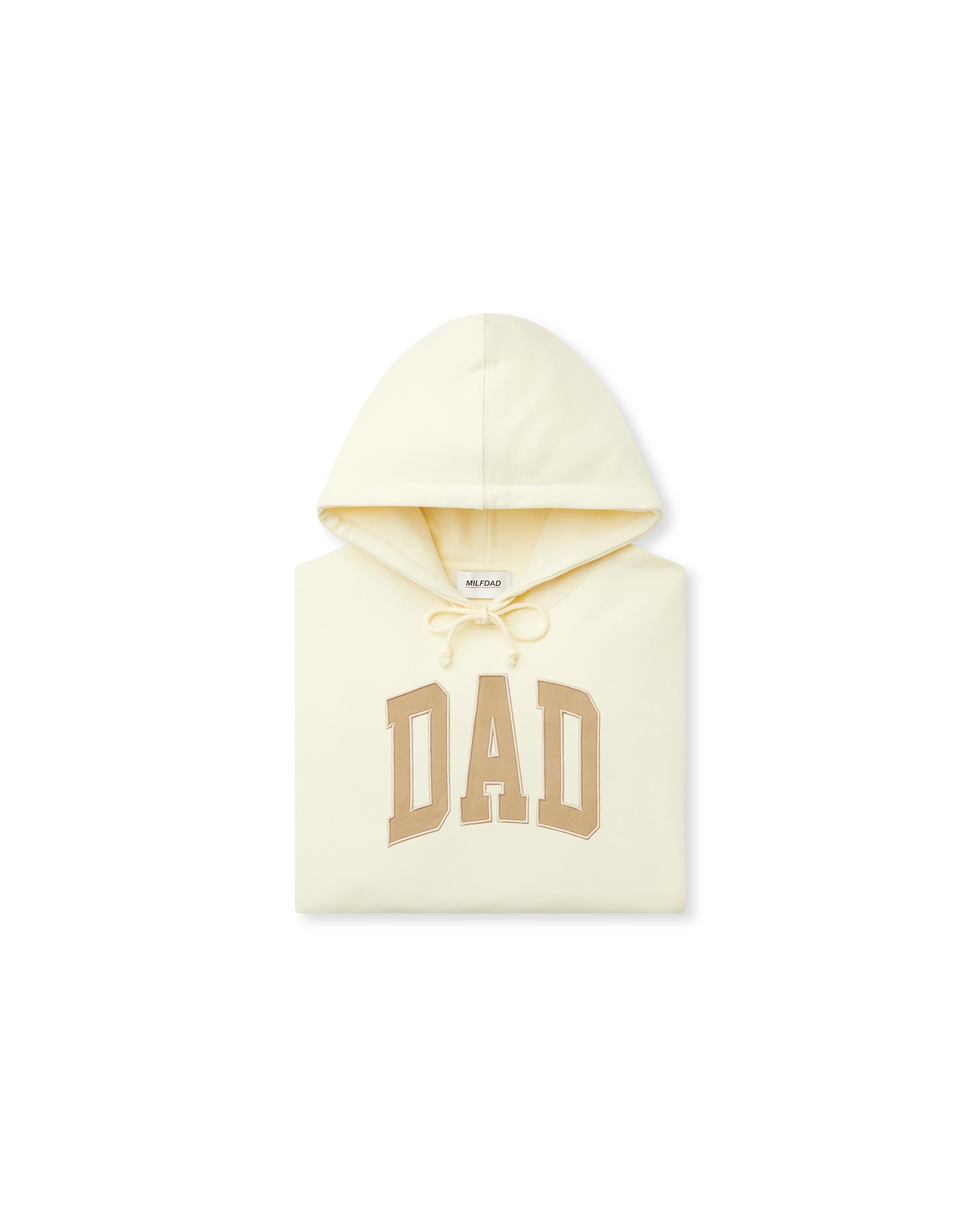 DAD Arc Logo Hoodie - Cream