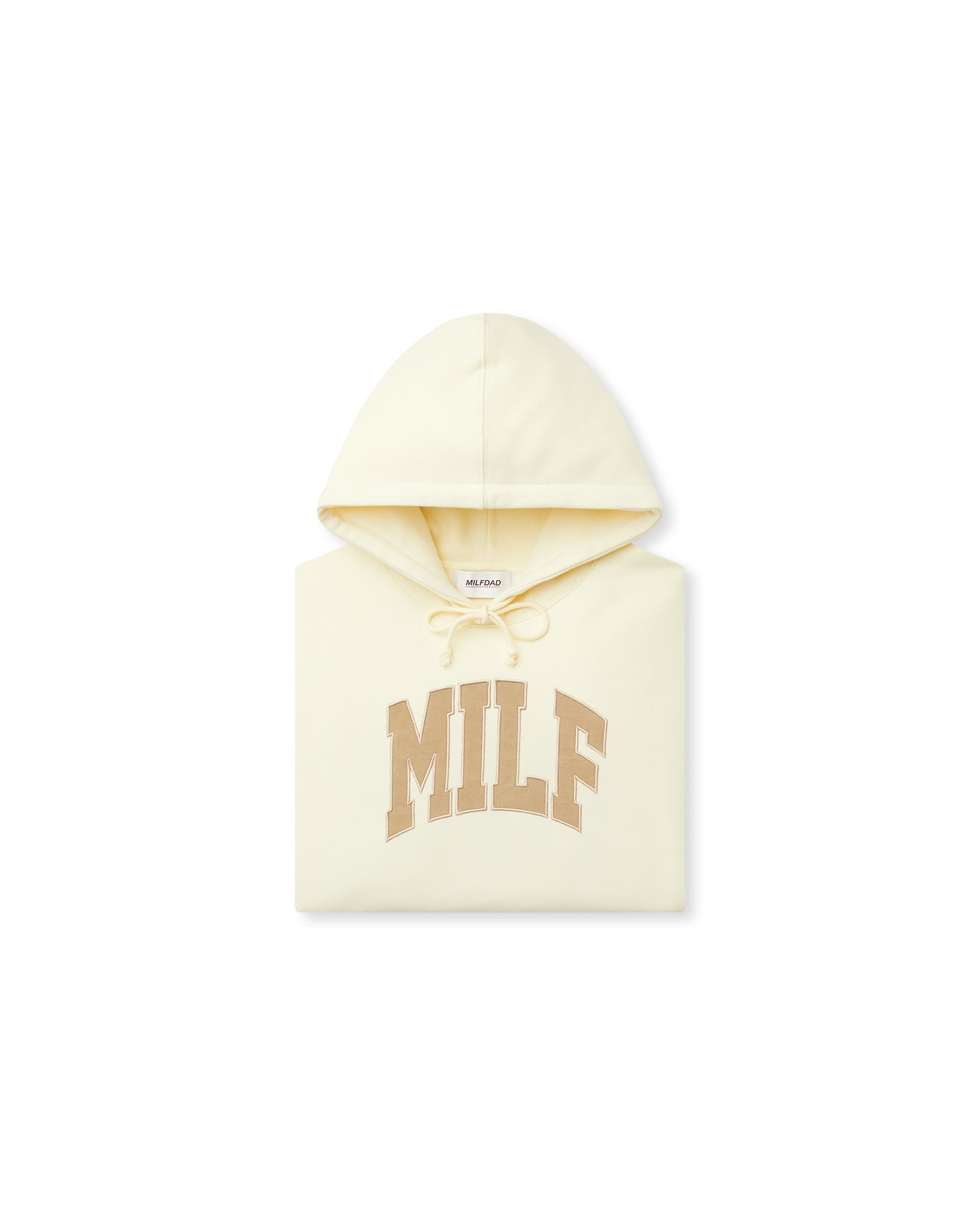 MILF Arc Logo Hoodie - Cream