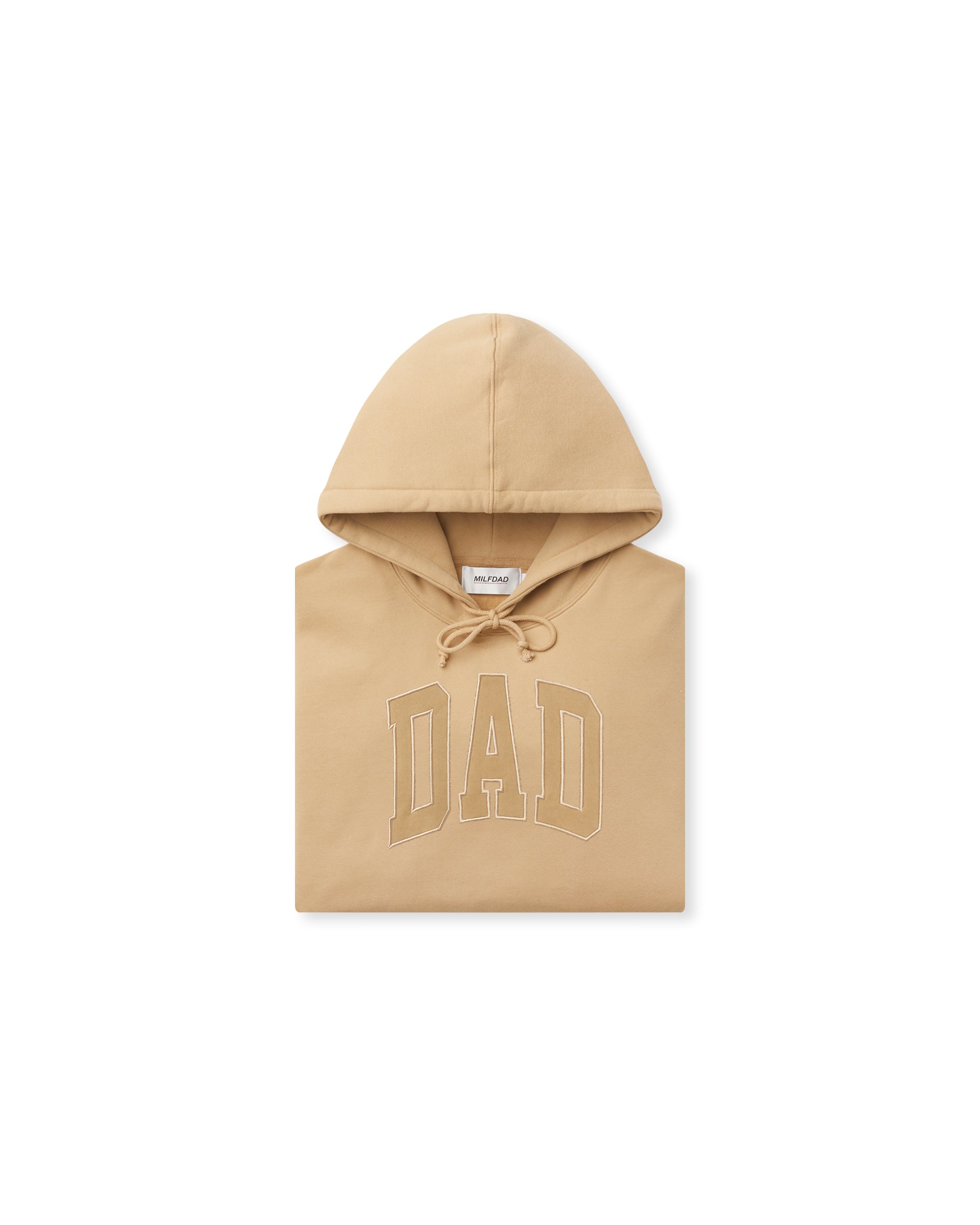 DAD Arc Logo Hoodie - Khaki