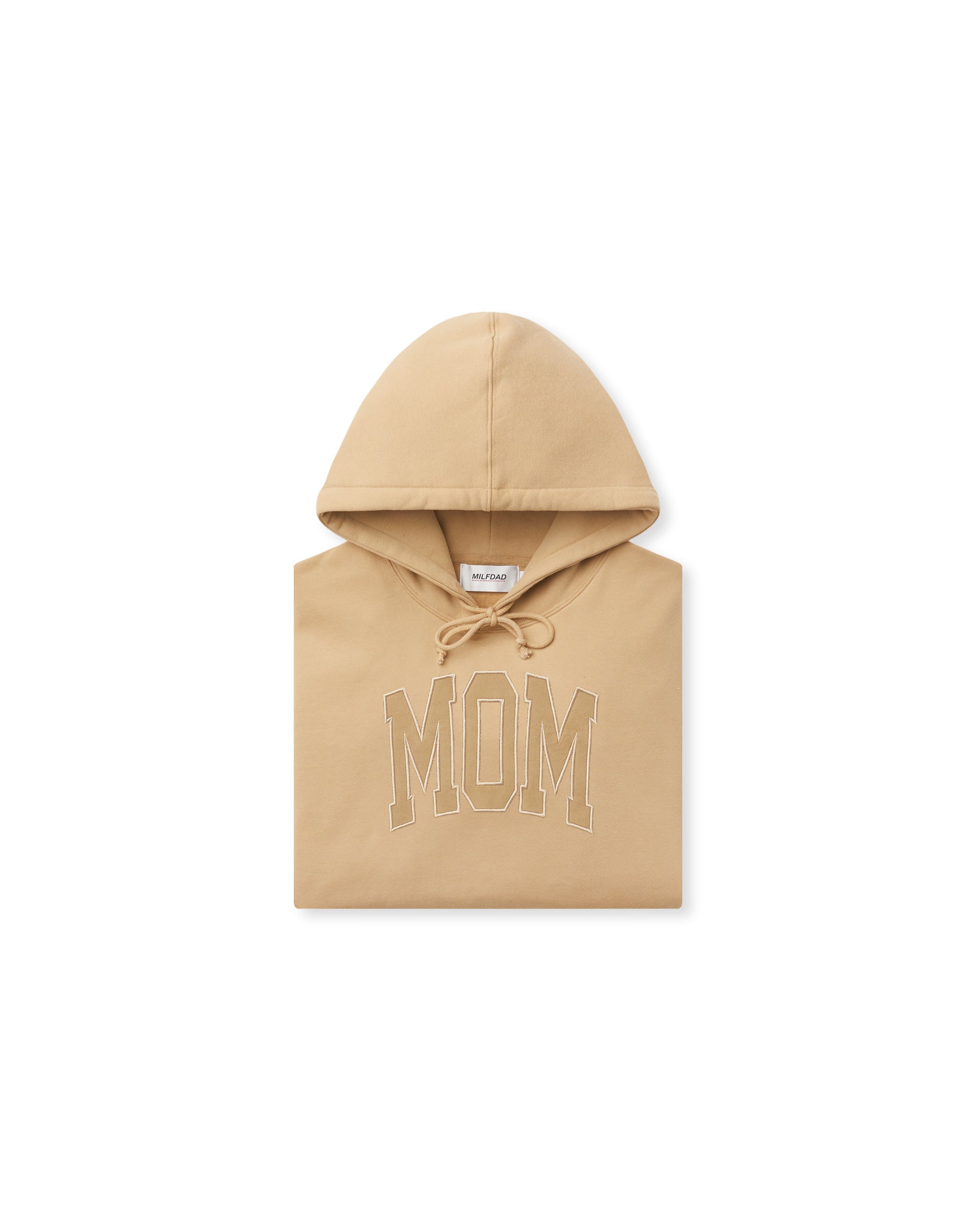 MOM Arc Logo Hoodie - Khaki