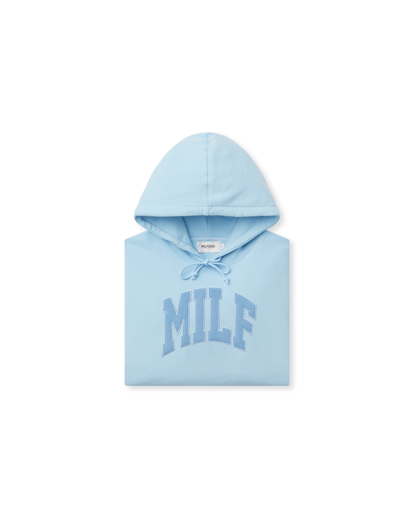 MILF Arc Logo Hoodie - Baby Blue