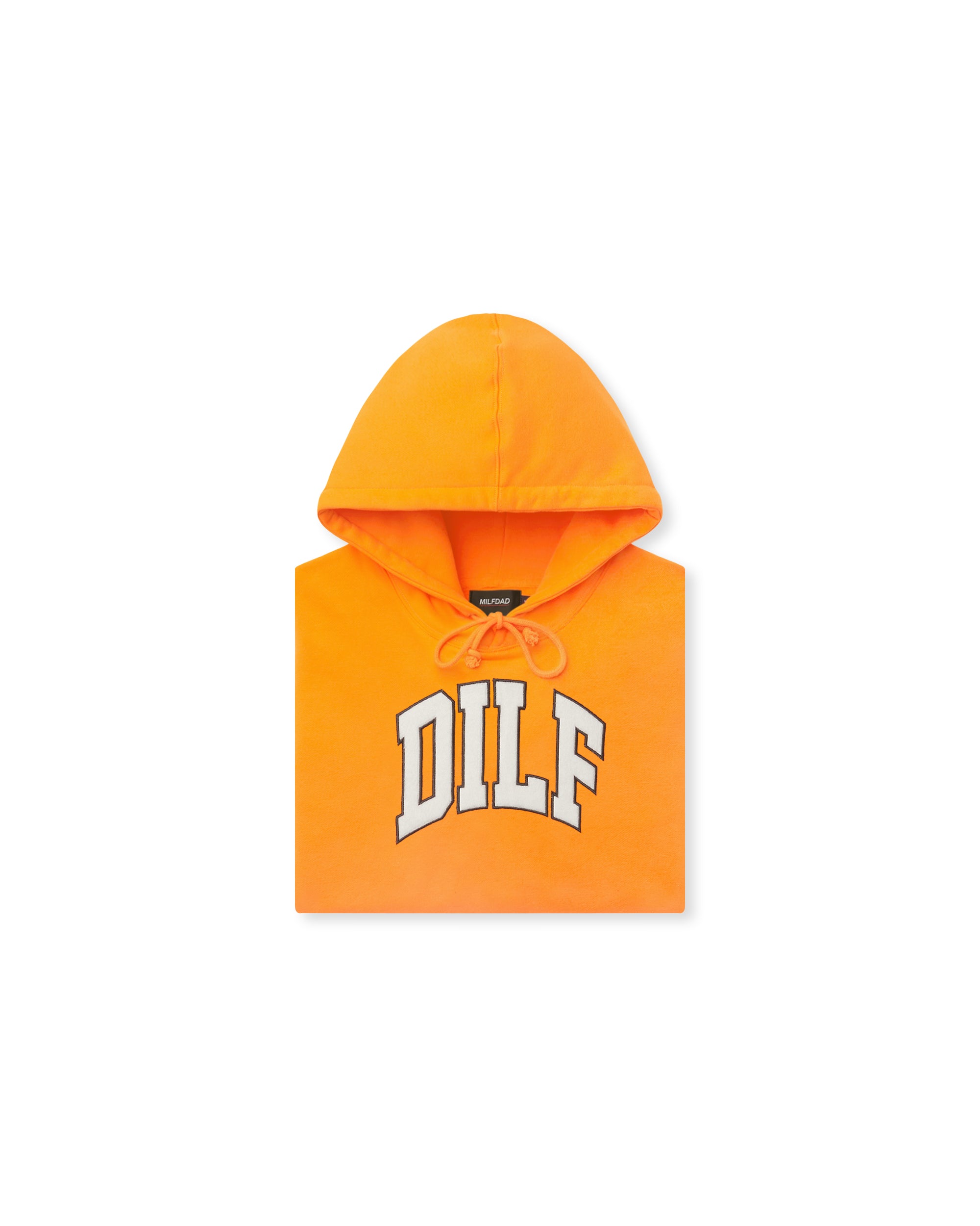 DILF Arc Logo Hoodie - Orange