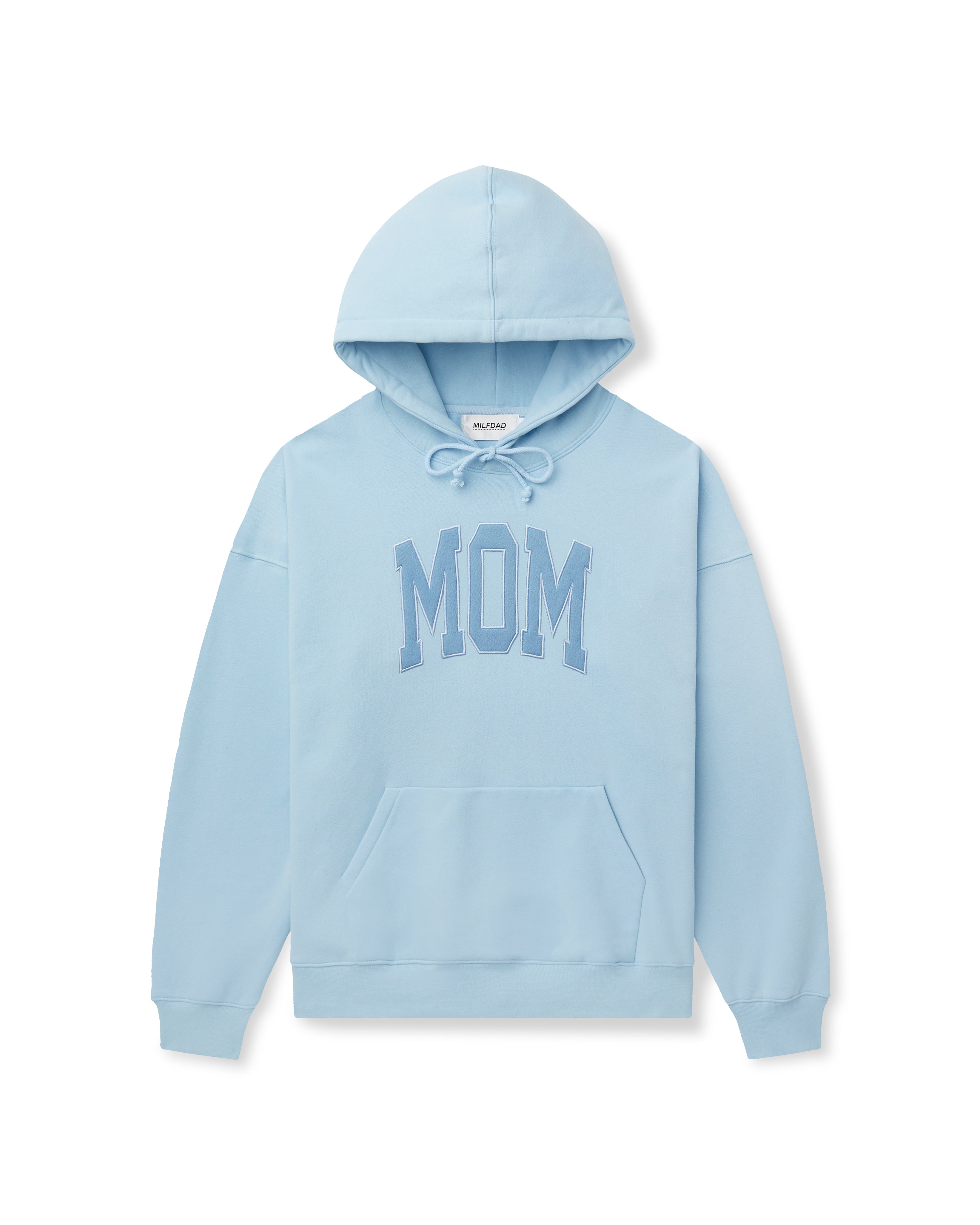 MOM Arc Logo Hoodie - Baby Blue