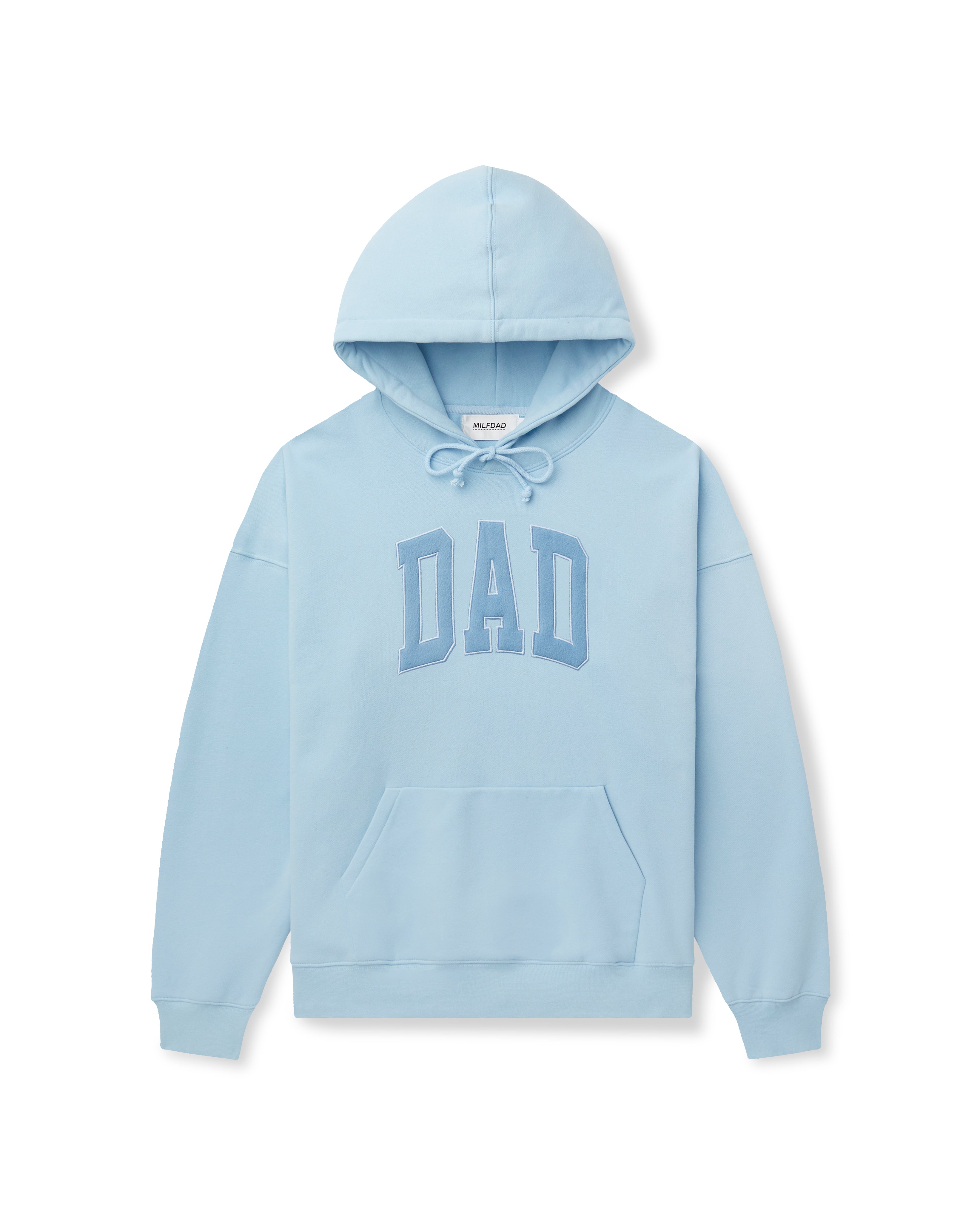DAD Arc Logo Hoodie - Baby Blue