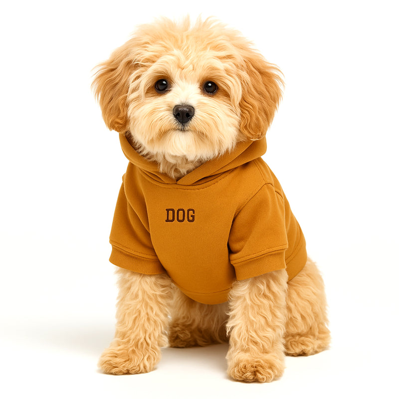 The DOG Hoodie - Light Brown - MILFDAD