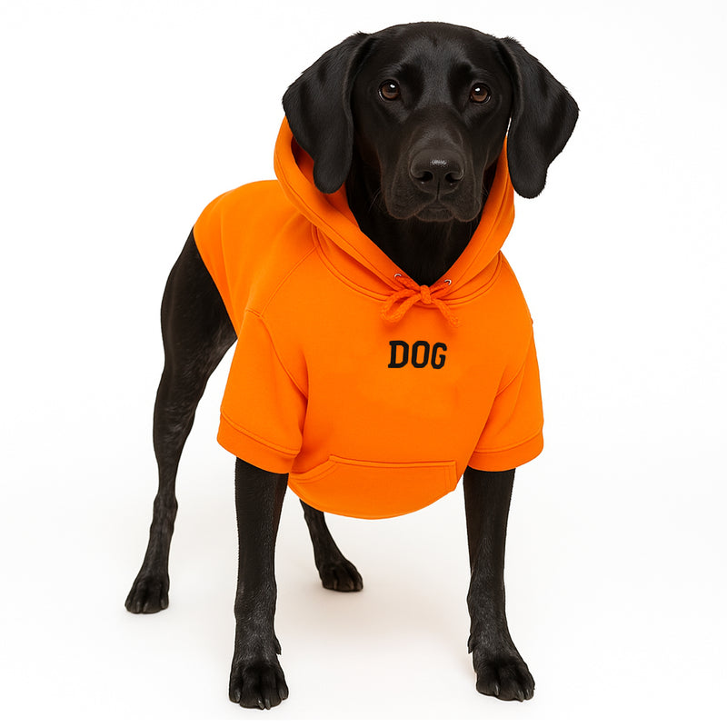 The DOG Hoodie - Orange - MILFDAD