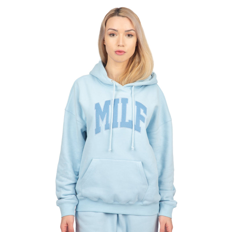 The MILF Hoodie- Embroidered Arc Logo Sweatshirt