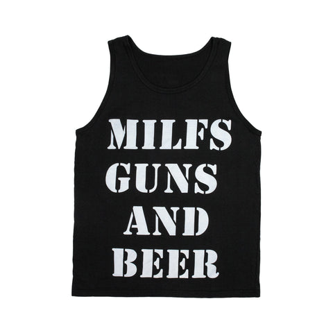 MILFS Guns And Beer Tank - MILFDAD