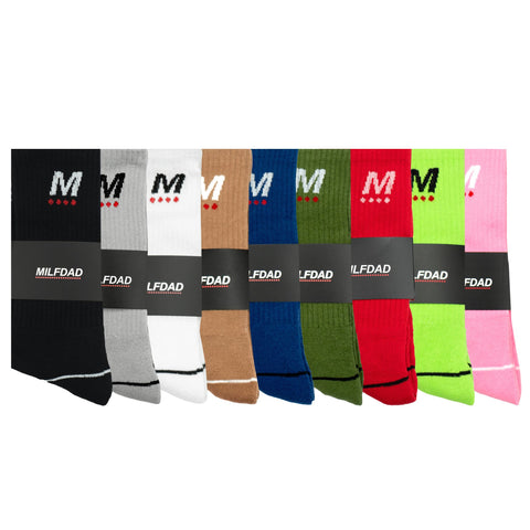 Milfdad 100% Cotton Socks - - MILFDAD