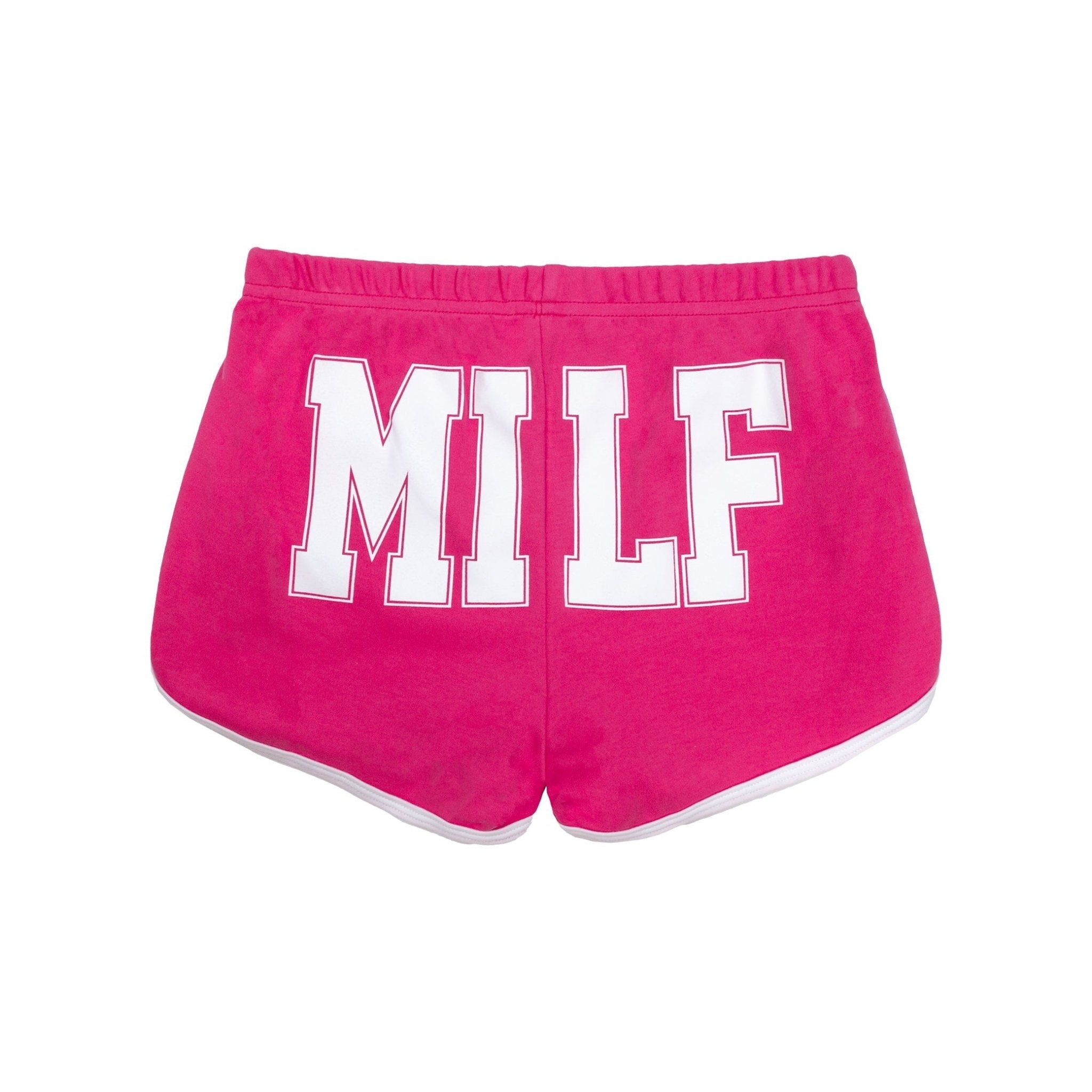 MILF Running Shorts - Hot Pink