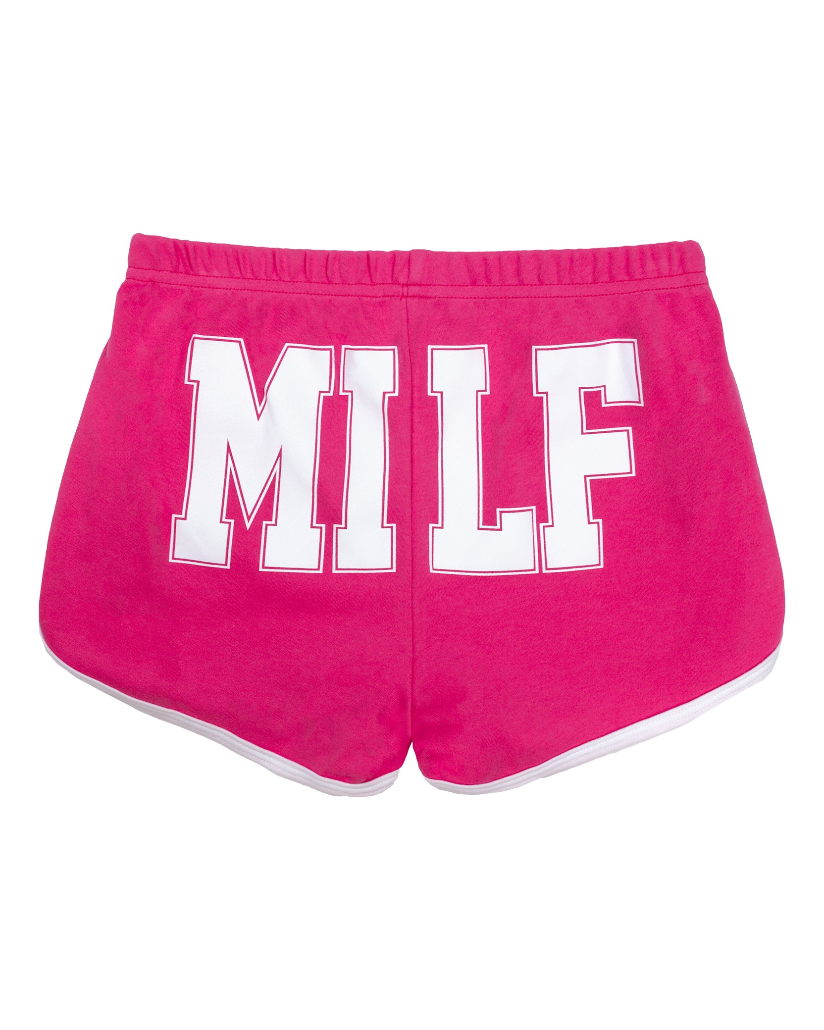 MILF Running Shorts - Hot Pink