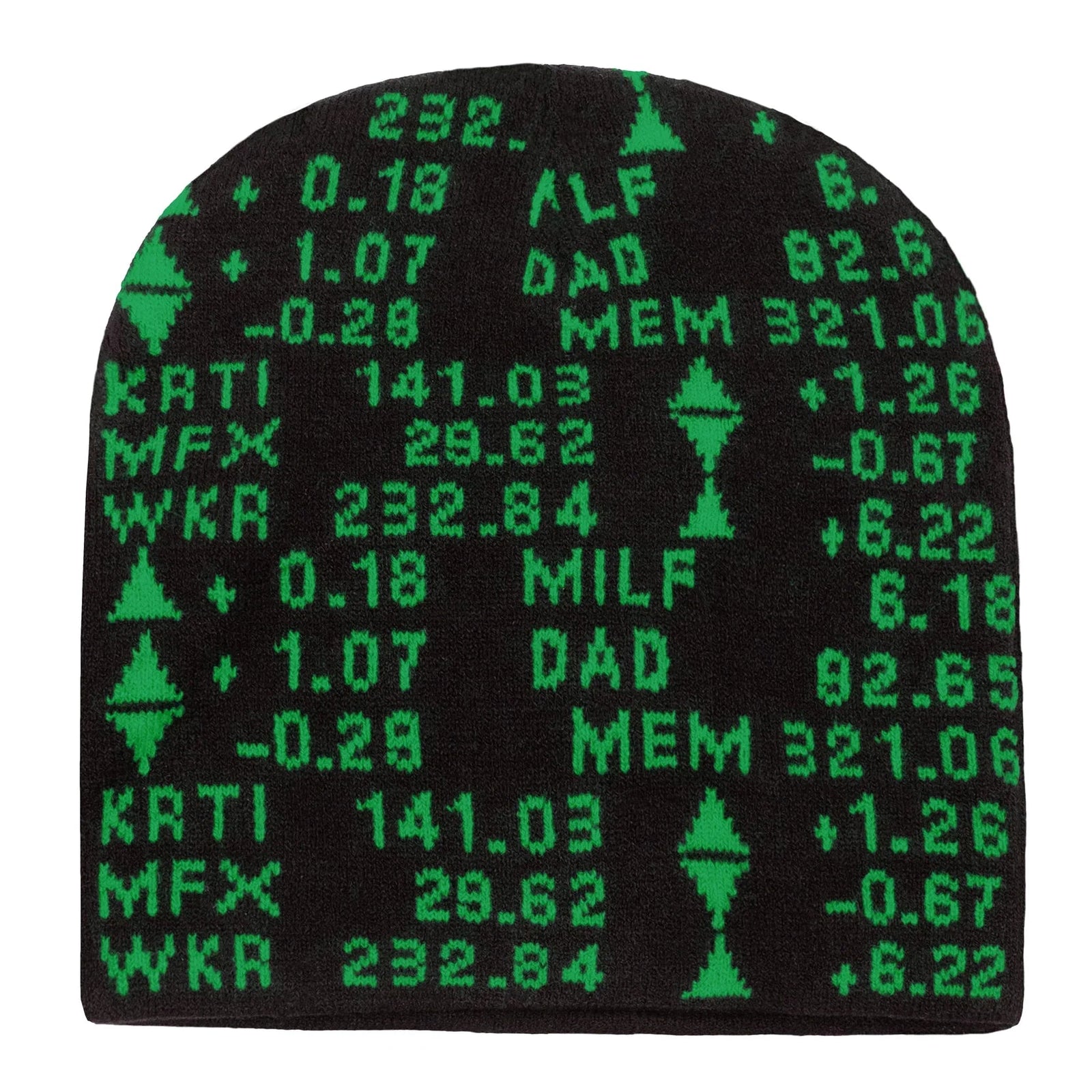 Stock Ticker Beanie