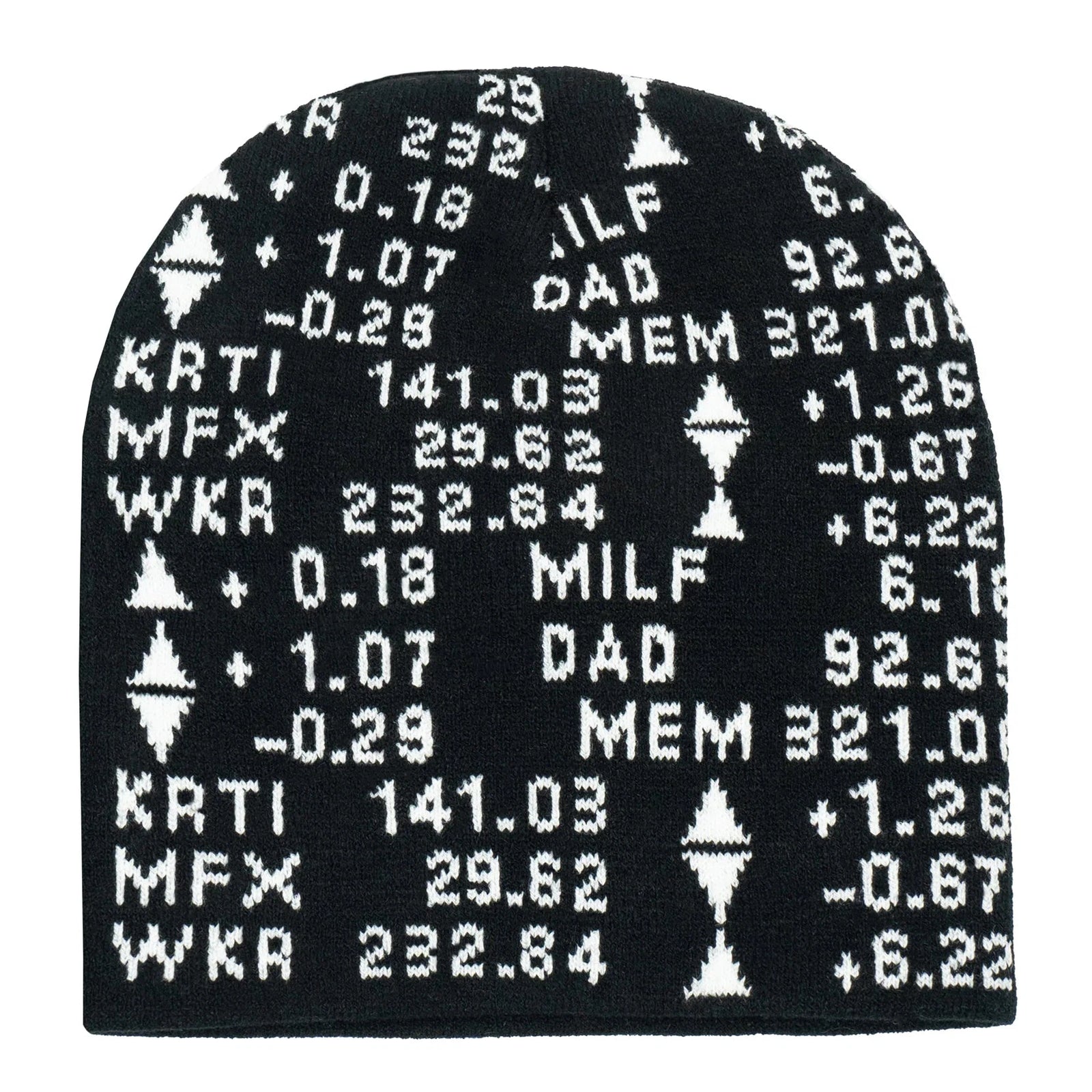 Stock Ticker Beanie