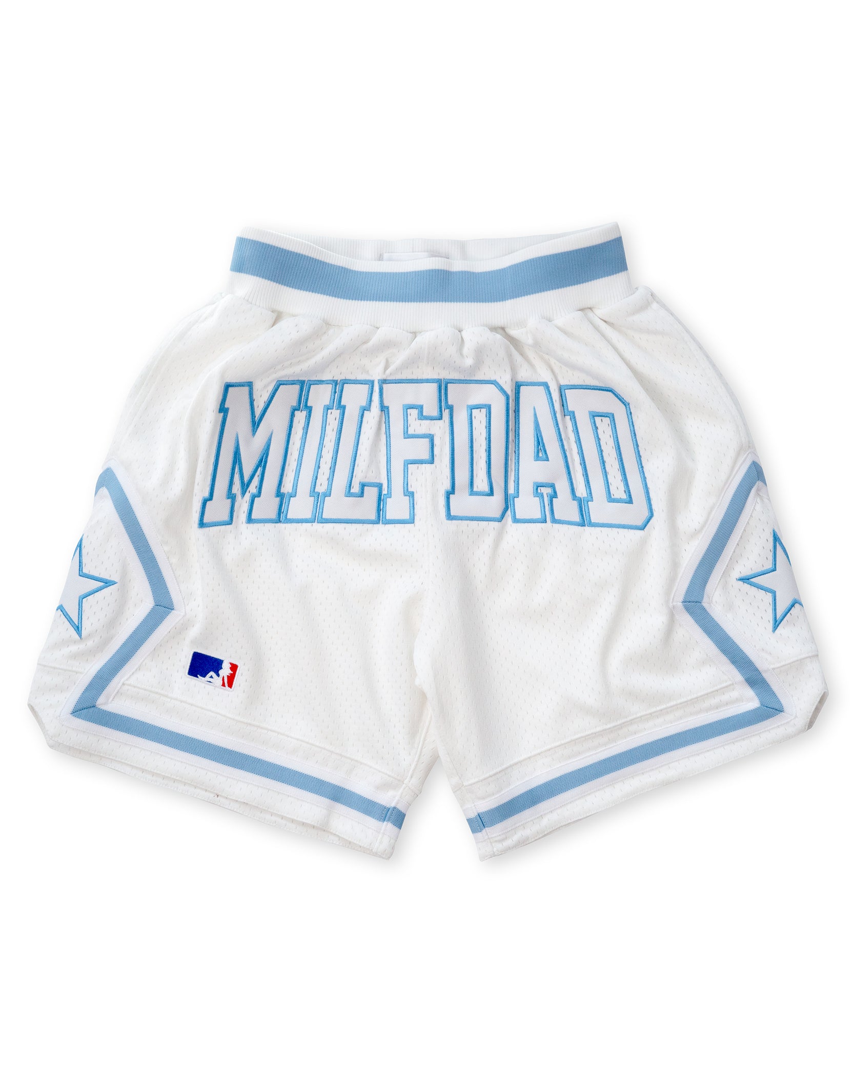 Varsity Basketball Shorts - White