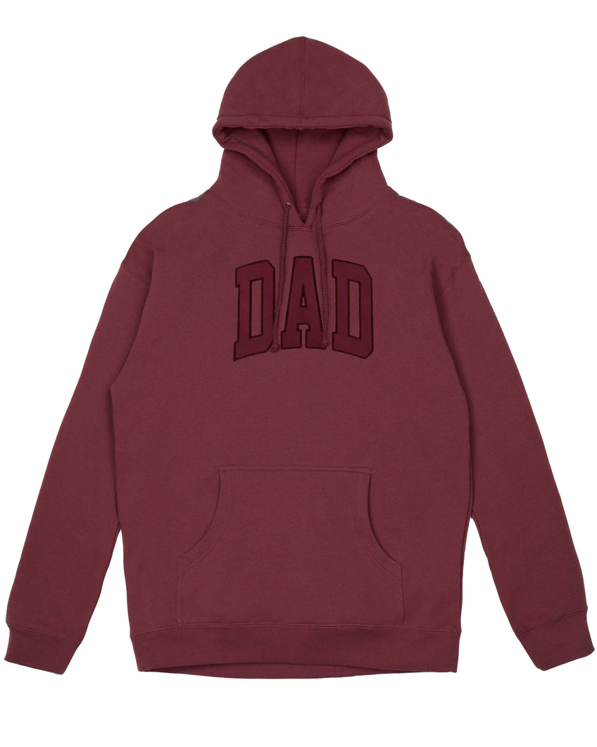 DAD Arc Logo Hoodie - Maroon