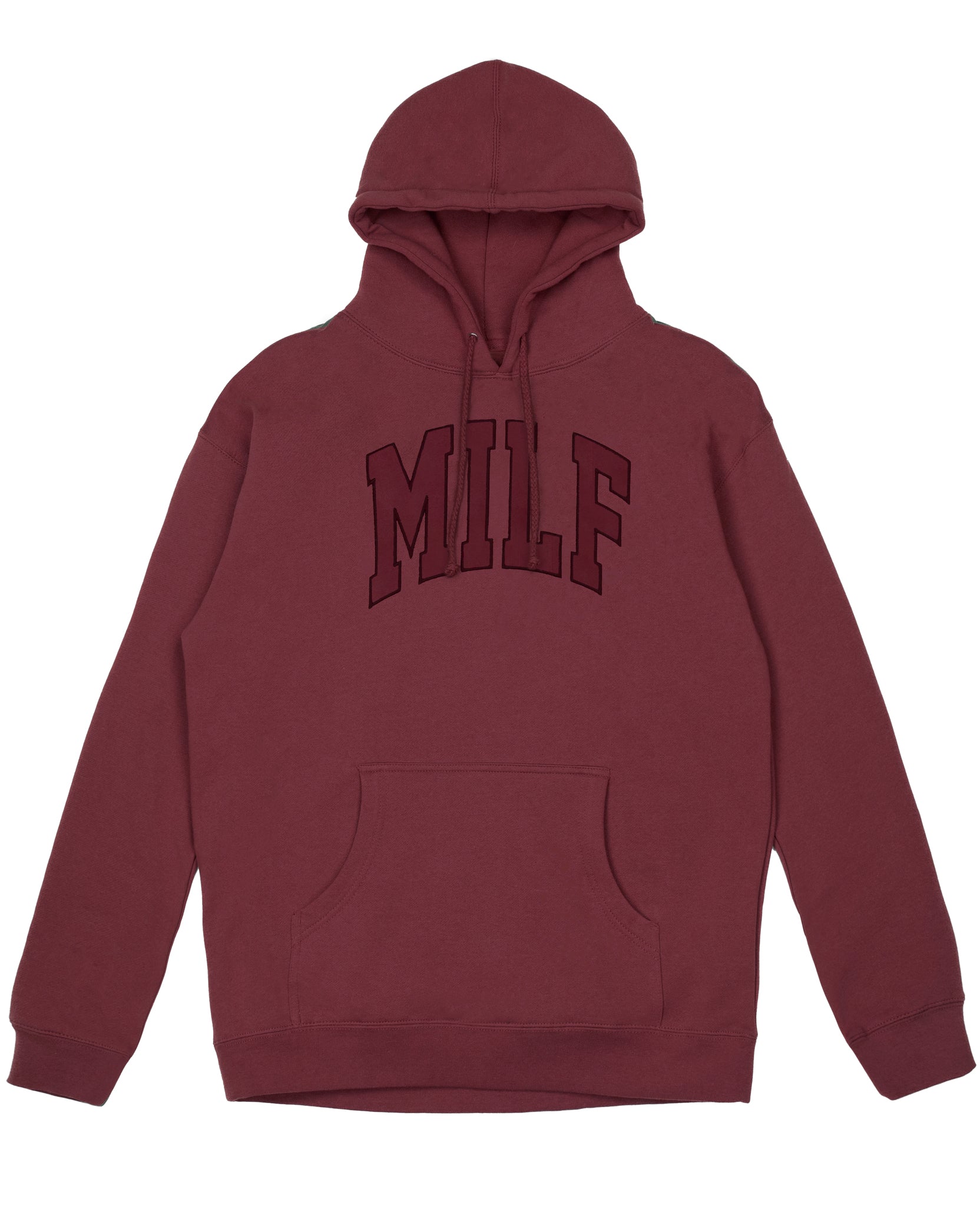 MILF Arc Logo Hoodie - Maroon