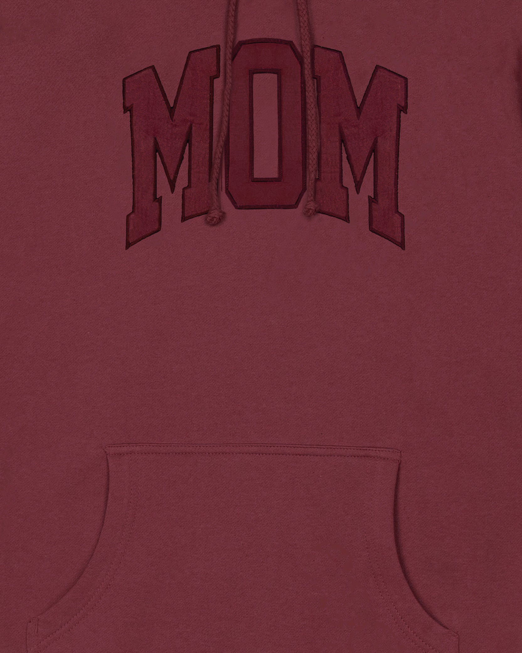 MOM Arc Logo Hoodie - Maroon