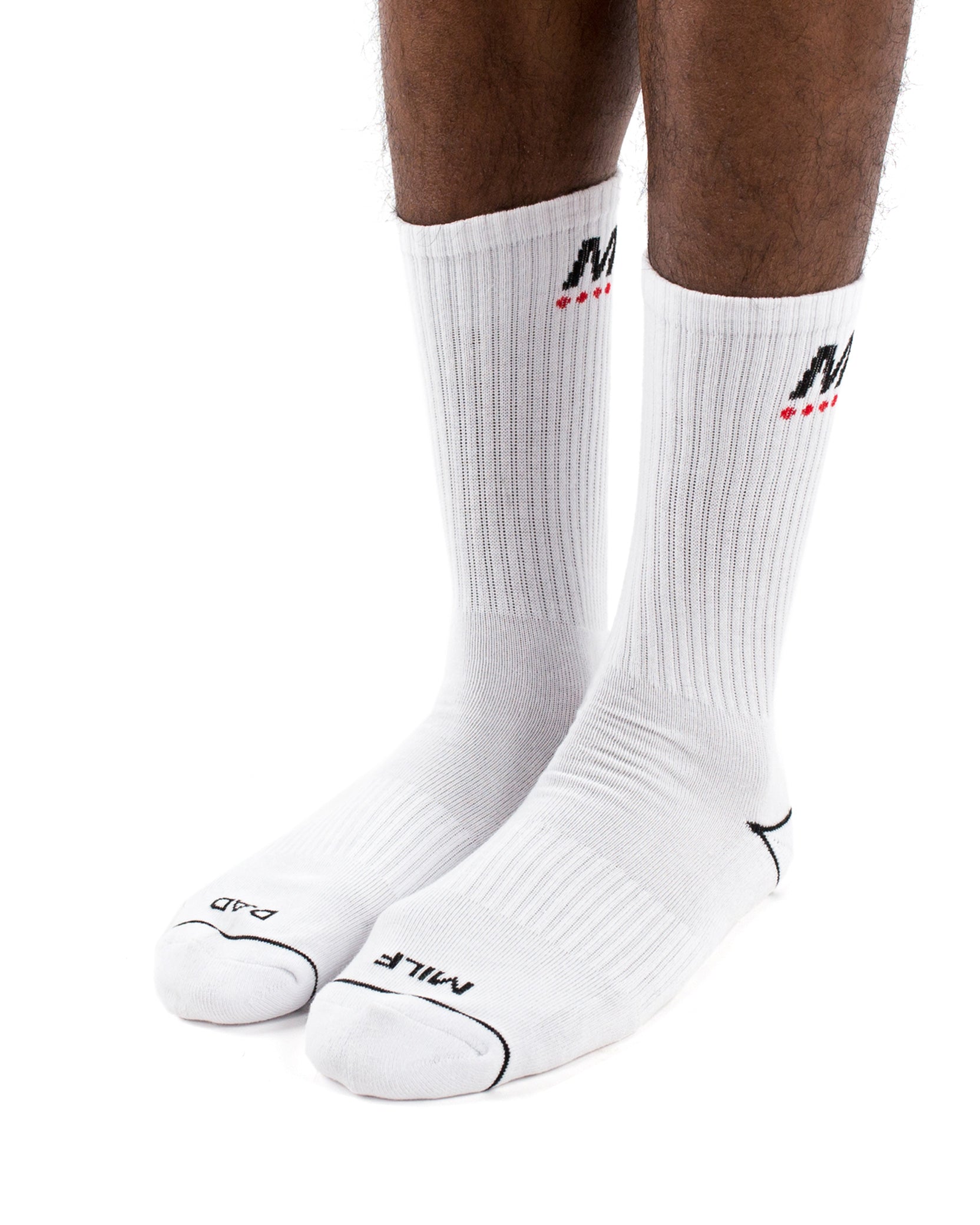 M Logo Socks - White