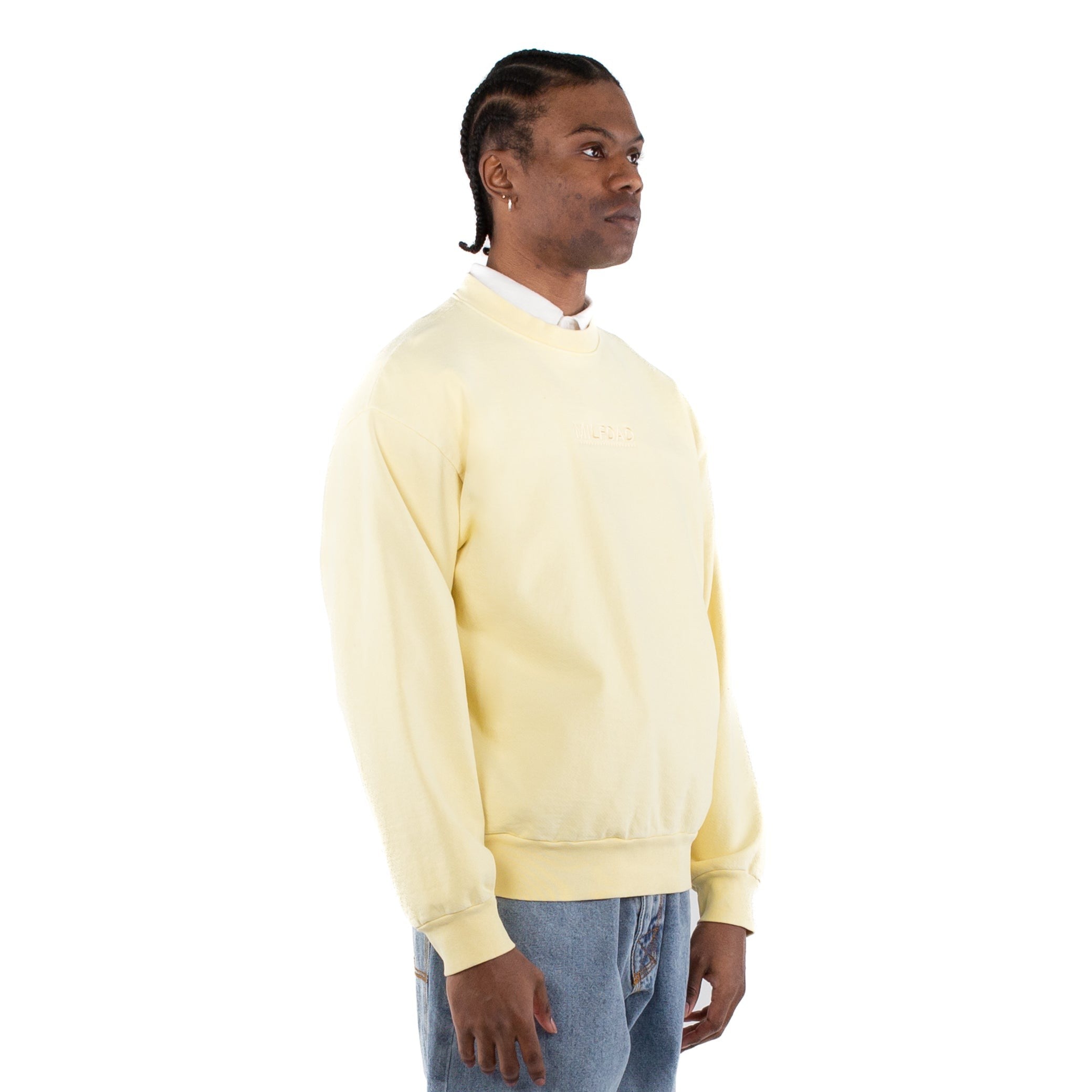 Tonal Crewneck - Bone