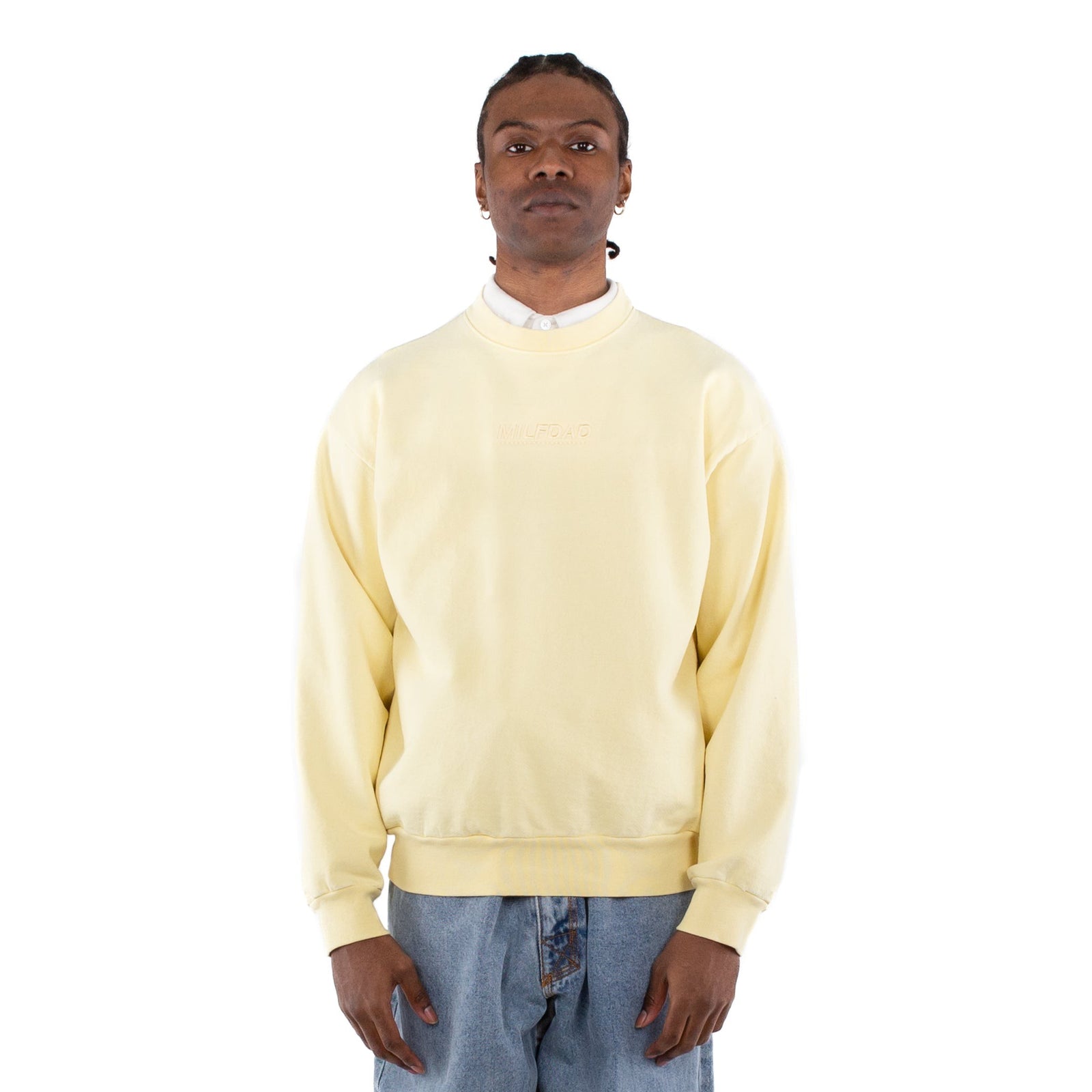 Tonal Crewneck - Bone