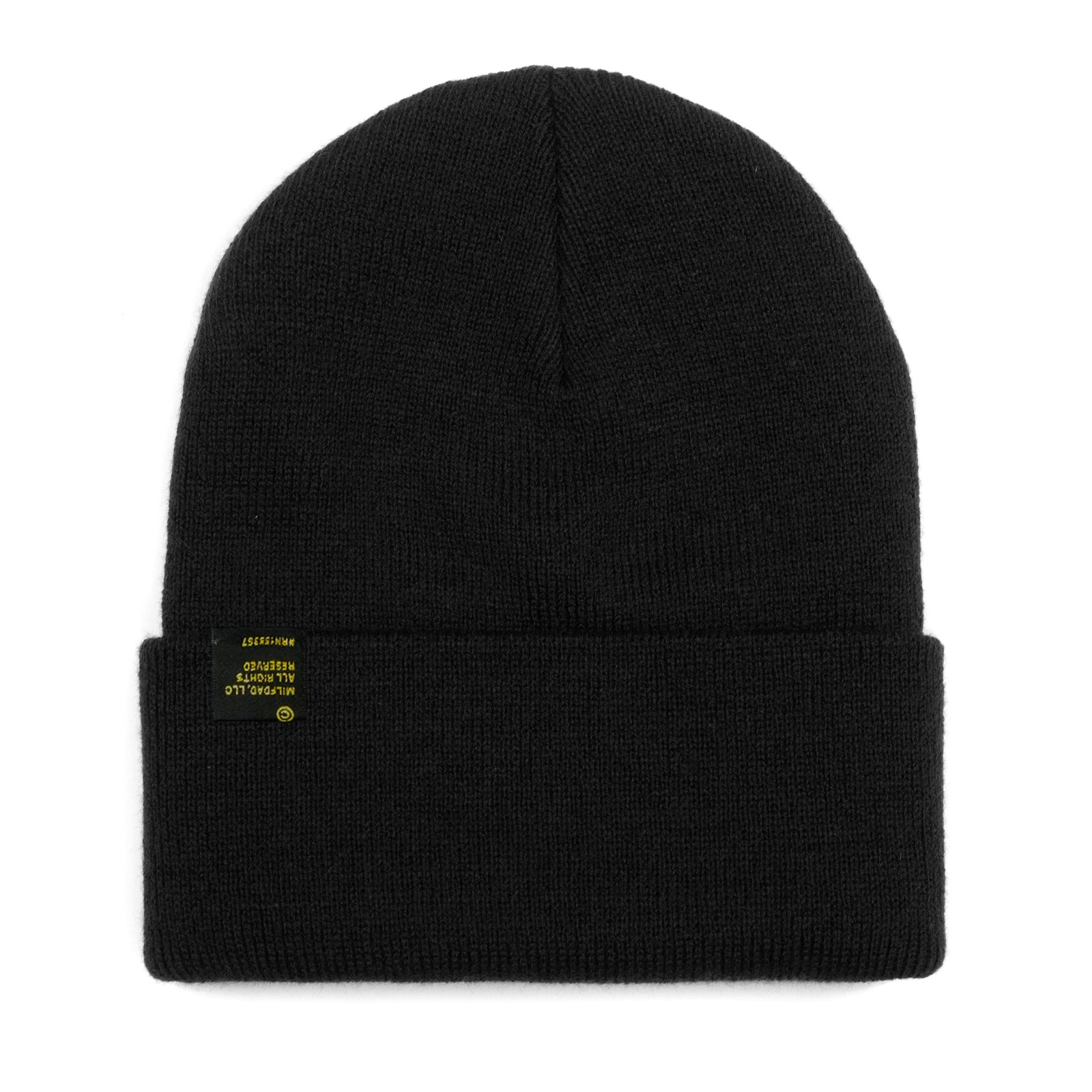 Metallic Script Logo Beanie