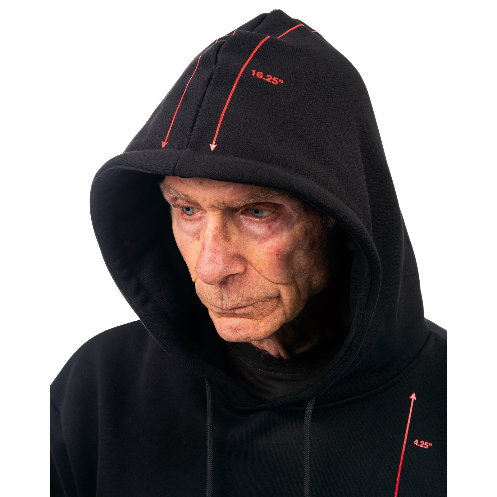 Diagram Hoodie - Black / Red