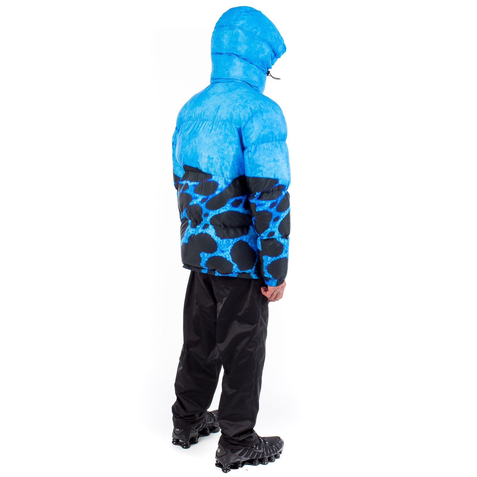 Poison Puffer Jacket - Blue / Black