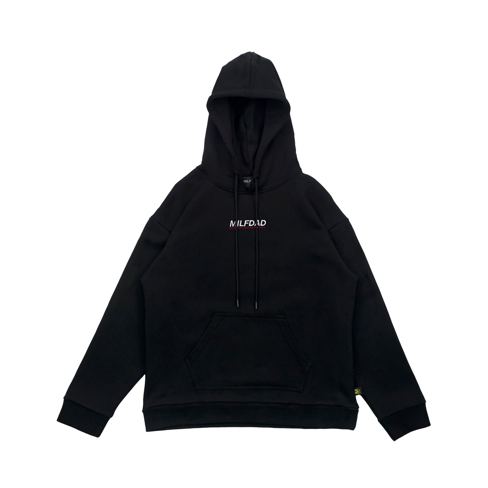 Milfdad Logo Hoodie - Black