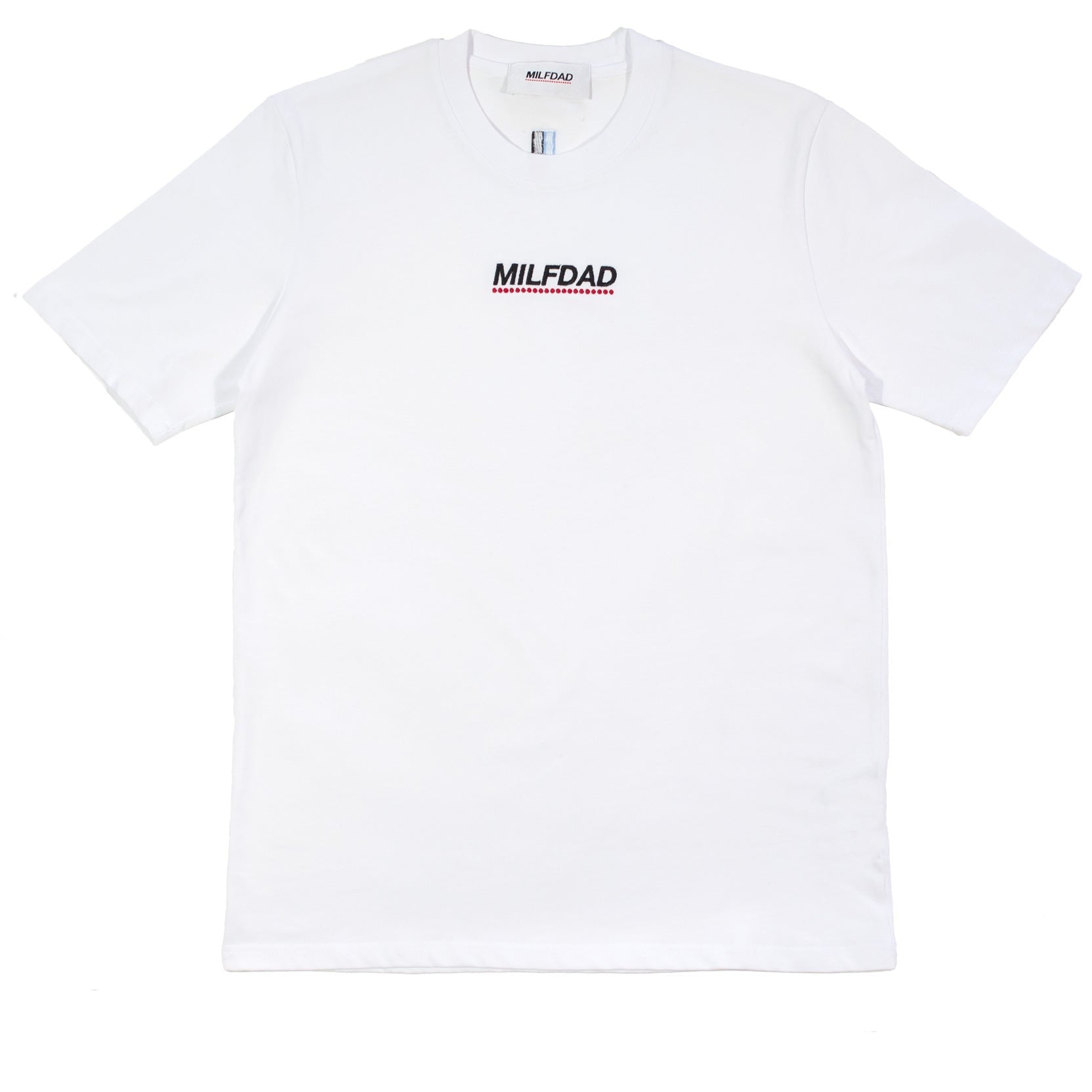 Embroidery Logo Tee - White