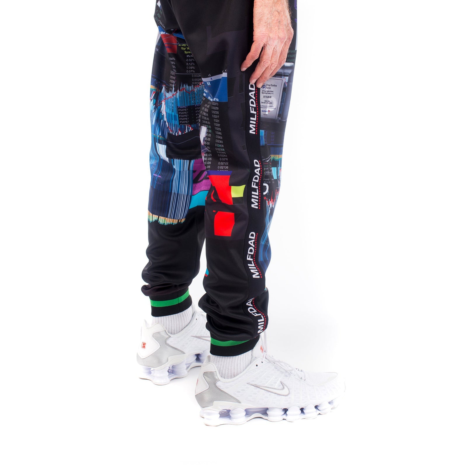 Track Pant - Spreadsheet / Black