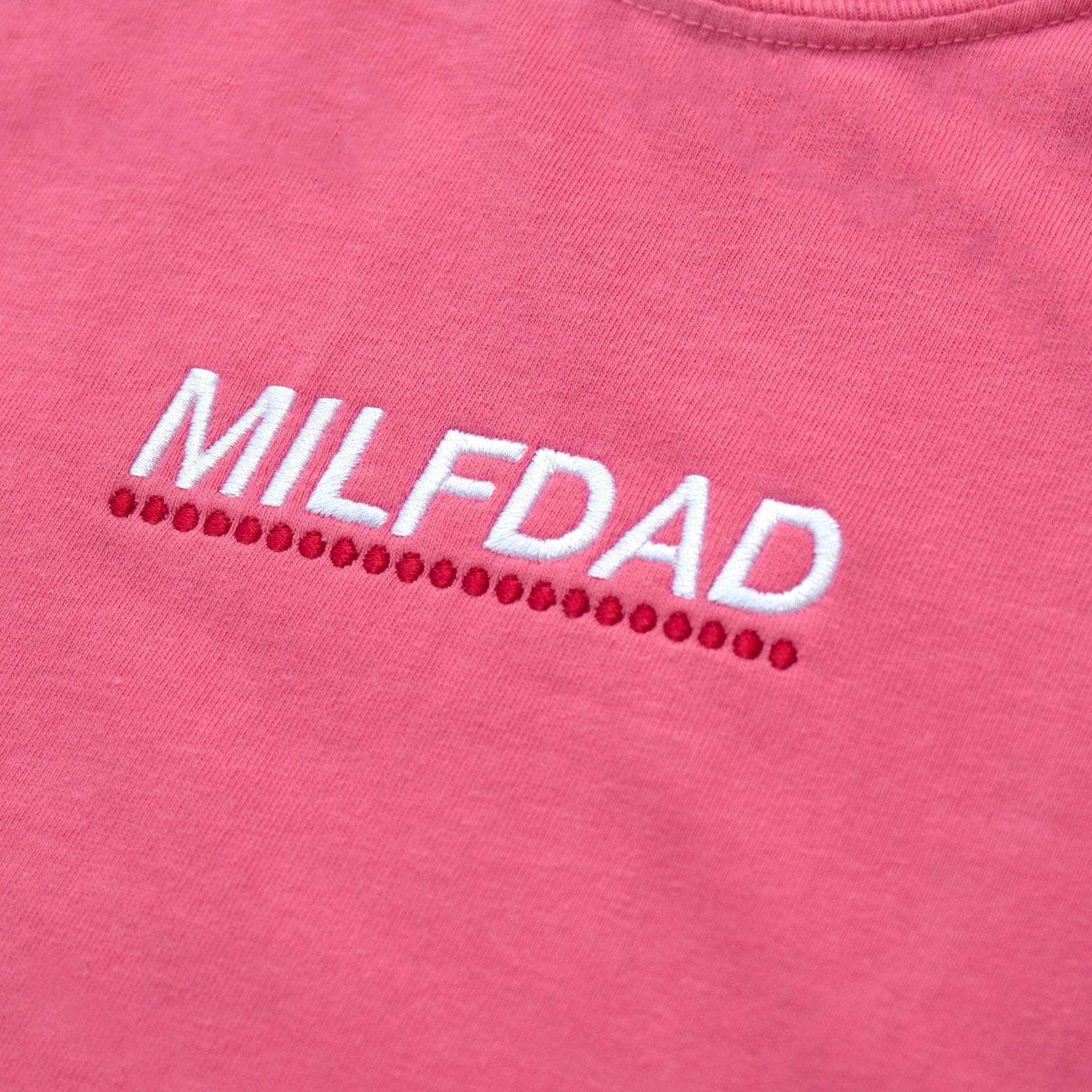 Embroidery Logo Tee - Pink