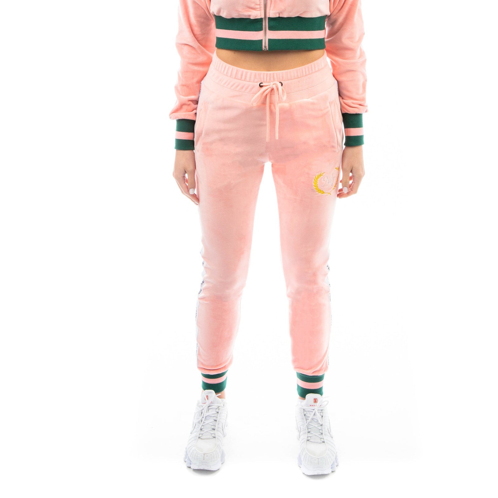 Velour Pant - Pink