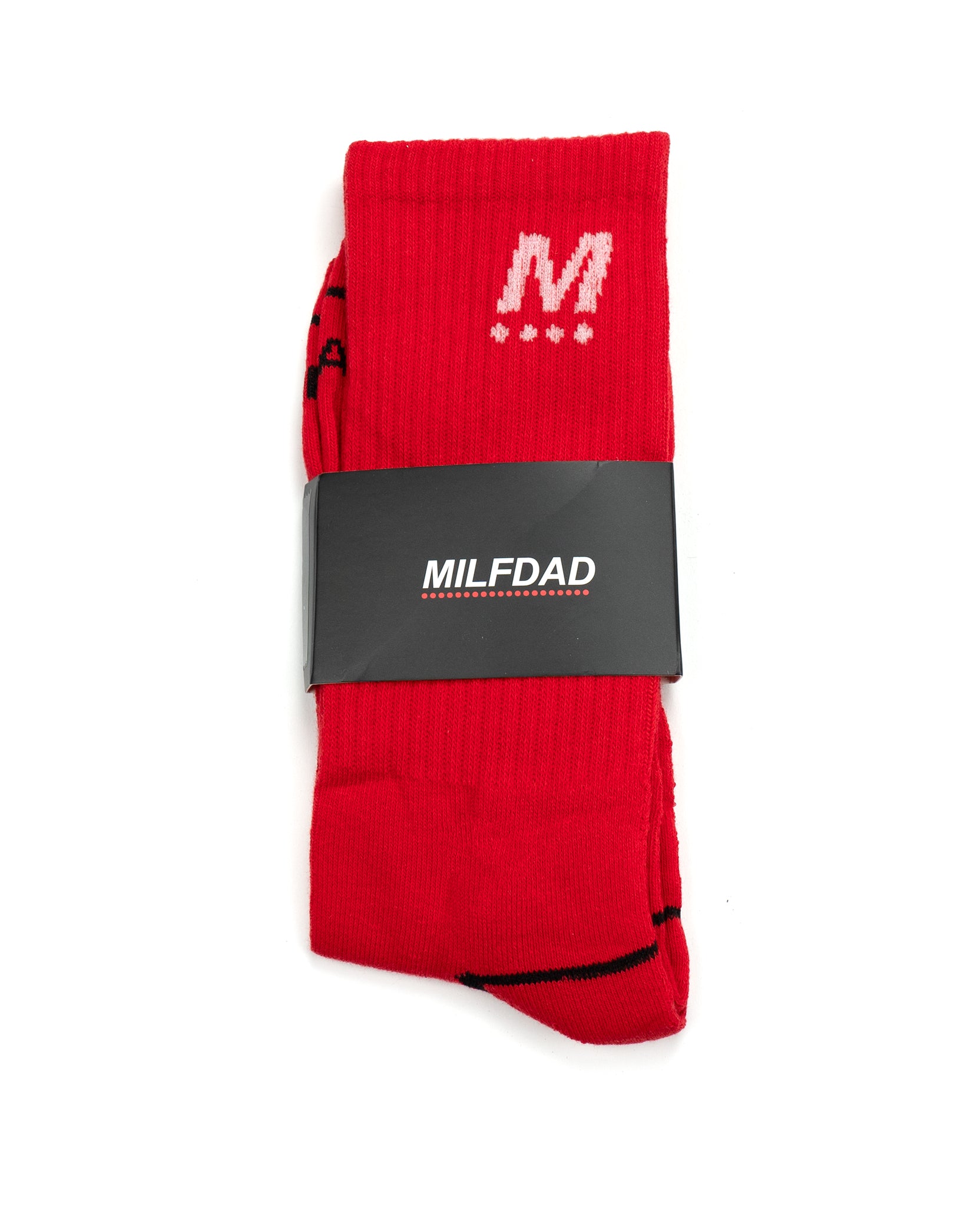M Logo Socks - Red