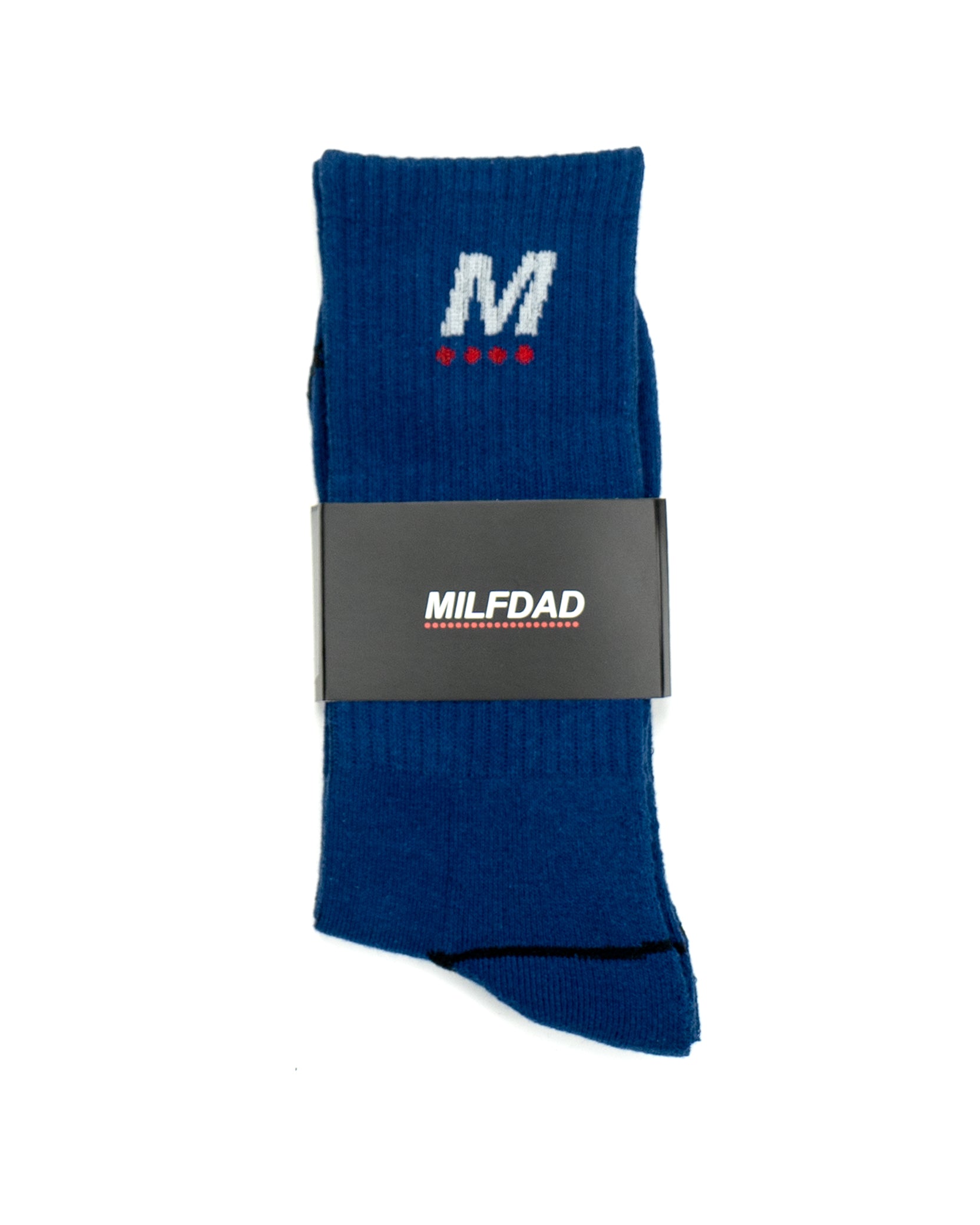 M Logo Socks - Navy
