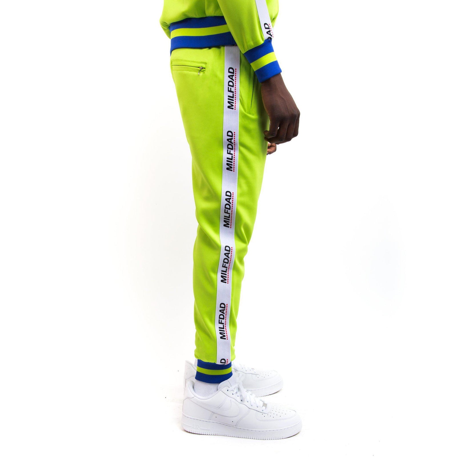 TRACK PANT - LIME GREEN-MILFDAD