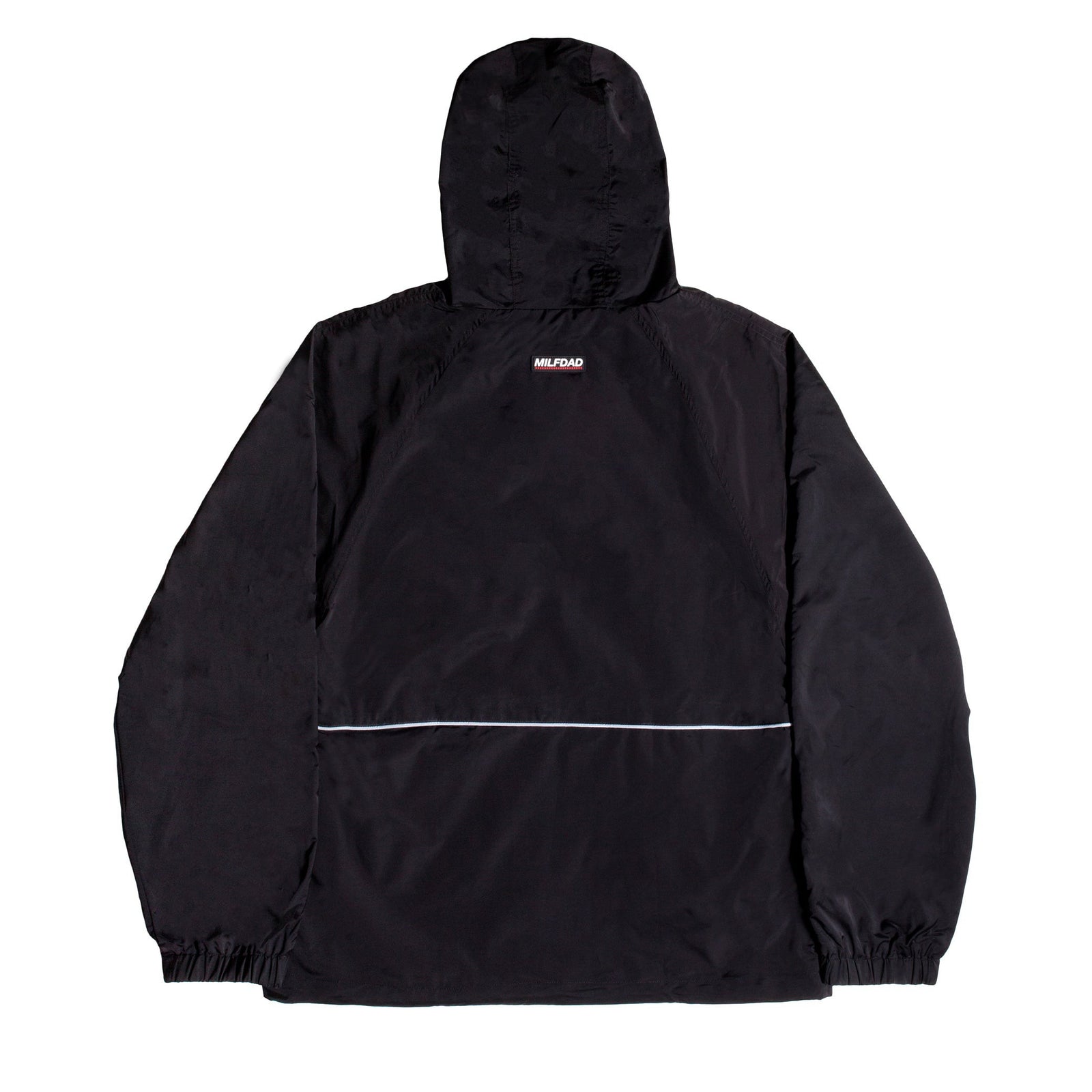 Hooded 3M Windbreaker - Black