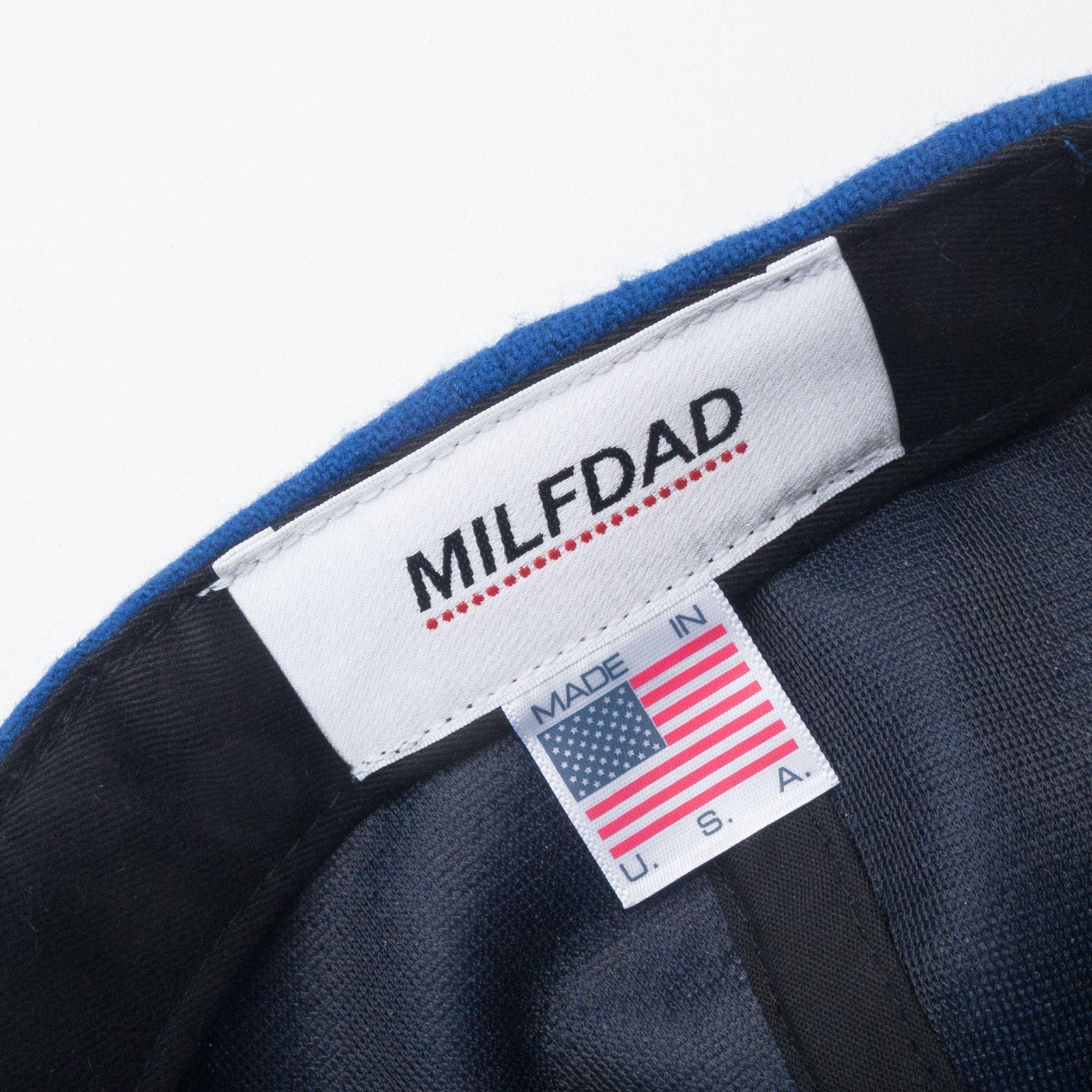 WOOL 6-PANEL CAP - ROYAL BLUE-MILFDAD